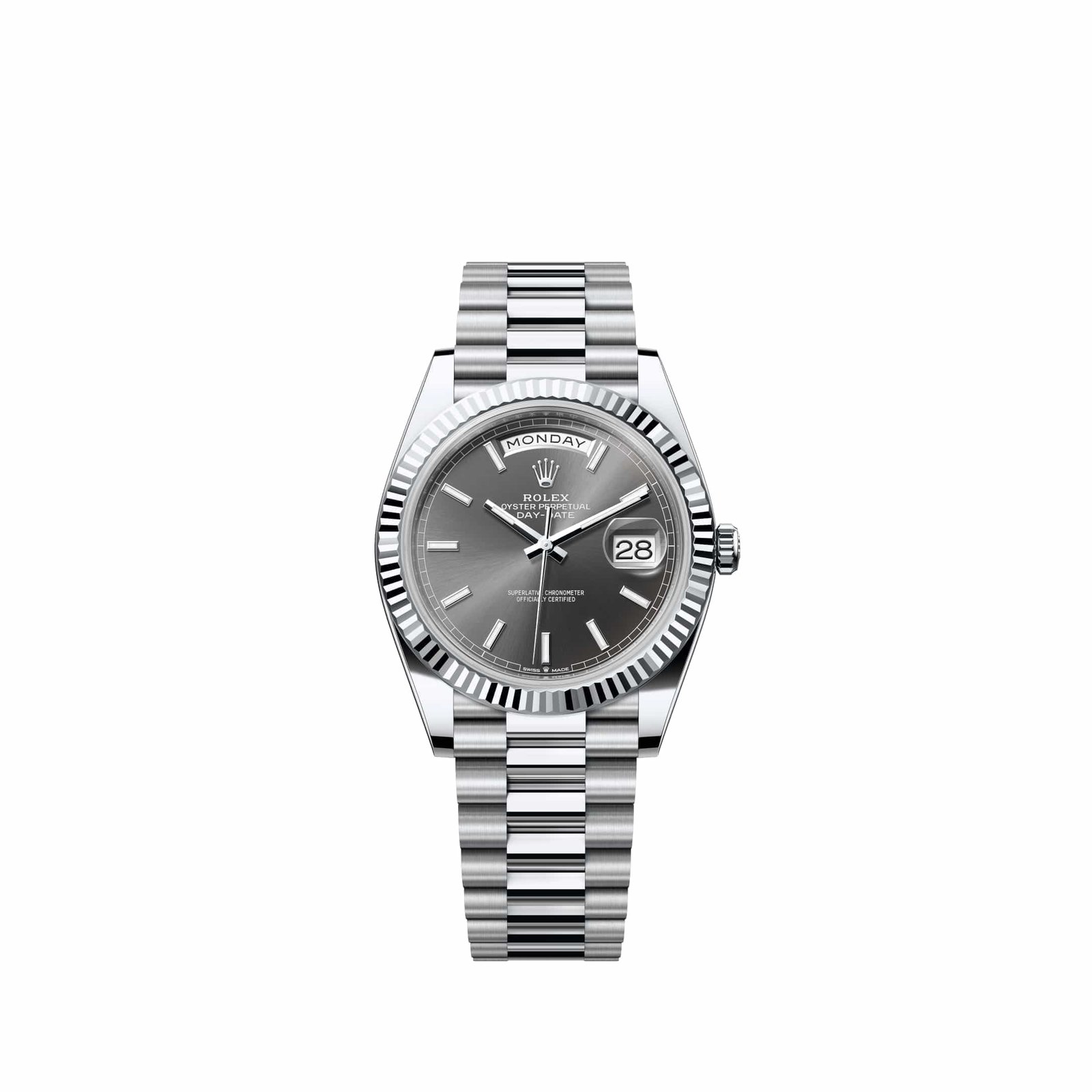 Rolex Day-Date 40 228236 Platinum Slate Dial President (2026)