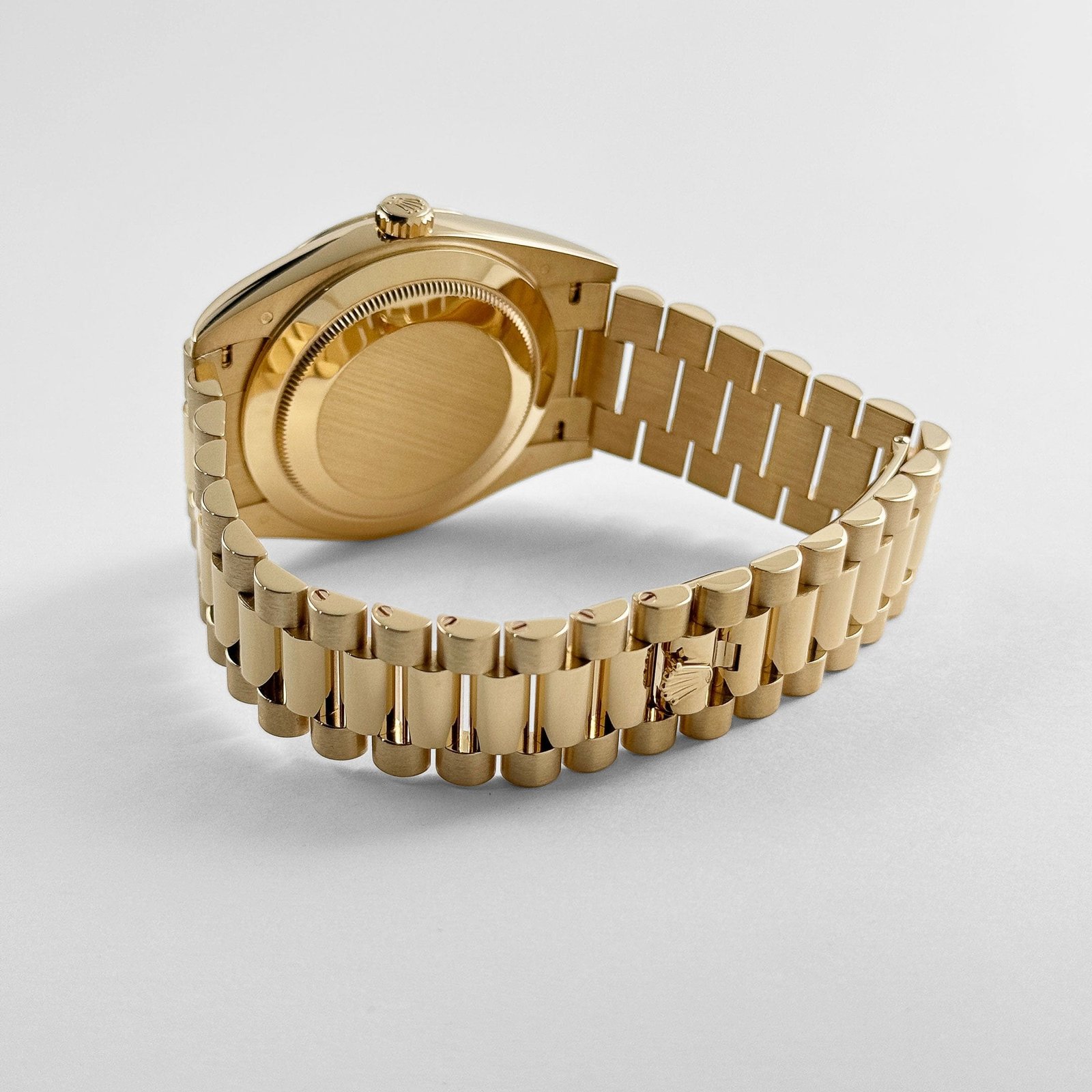 Rolex Day-Date 40 228238 Yellow Gold Silver Roman Numerals Dial - Image 8