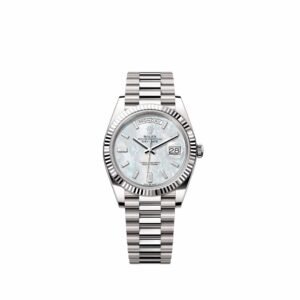 Rolex Day-Date 40 228239 White Gold White Mother of Pearl Diamond Dial President (2026)