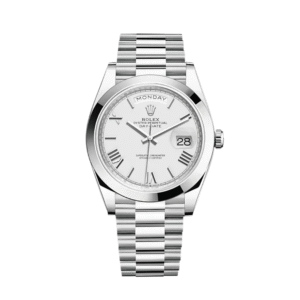 Rolex Day-Date 40 228206 Platinum White Dial
