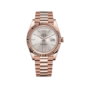 Rolex Day-Date 40 228235 Rose Gold Sundust Motif Dial