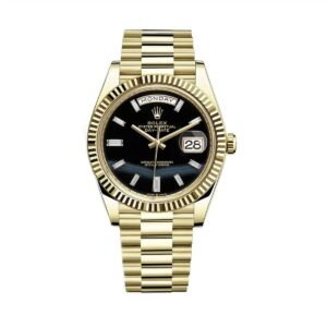 Rolex Day-Date 40 228238 Yellow Gold Onyx Diamond Dial President (2025)