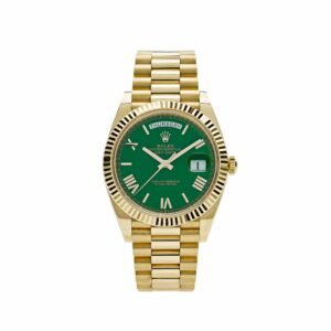Rolex Day-Date 40 228238 Yellow Gold Green Roman Numerals Dial (2026)
