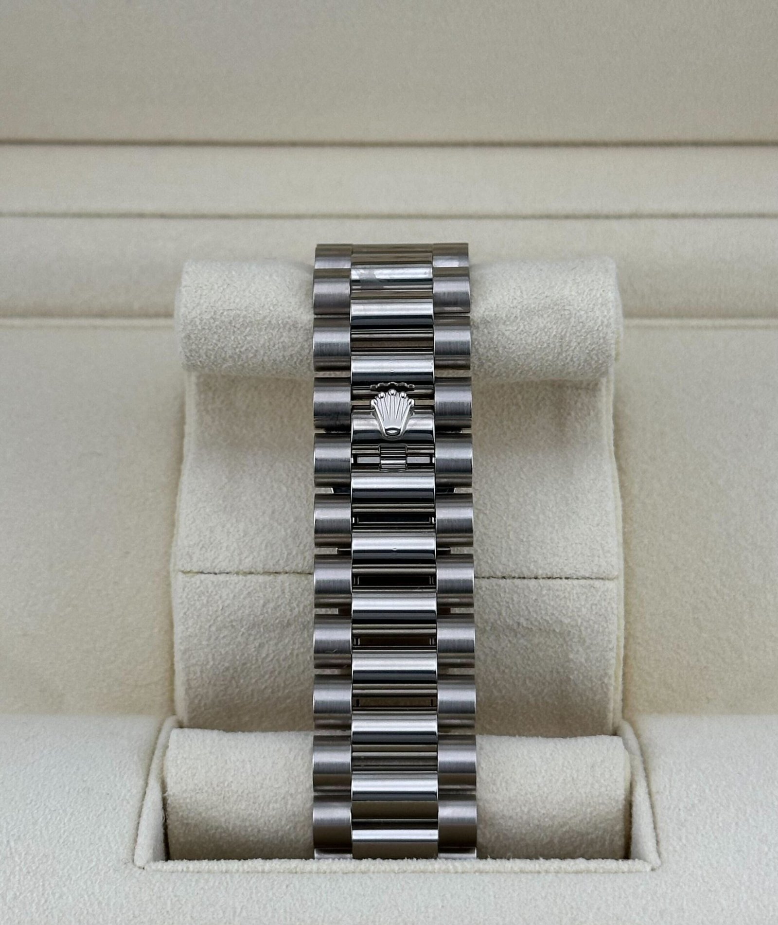 Rolex Day-Date 41 218239 White Gold Silver Dial (2022) - Image 4