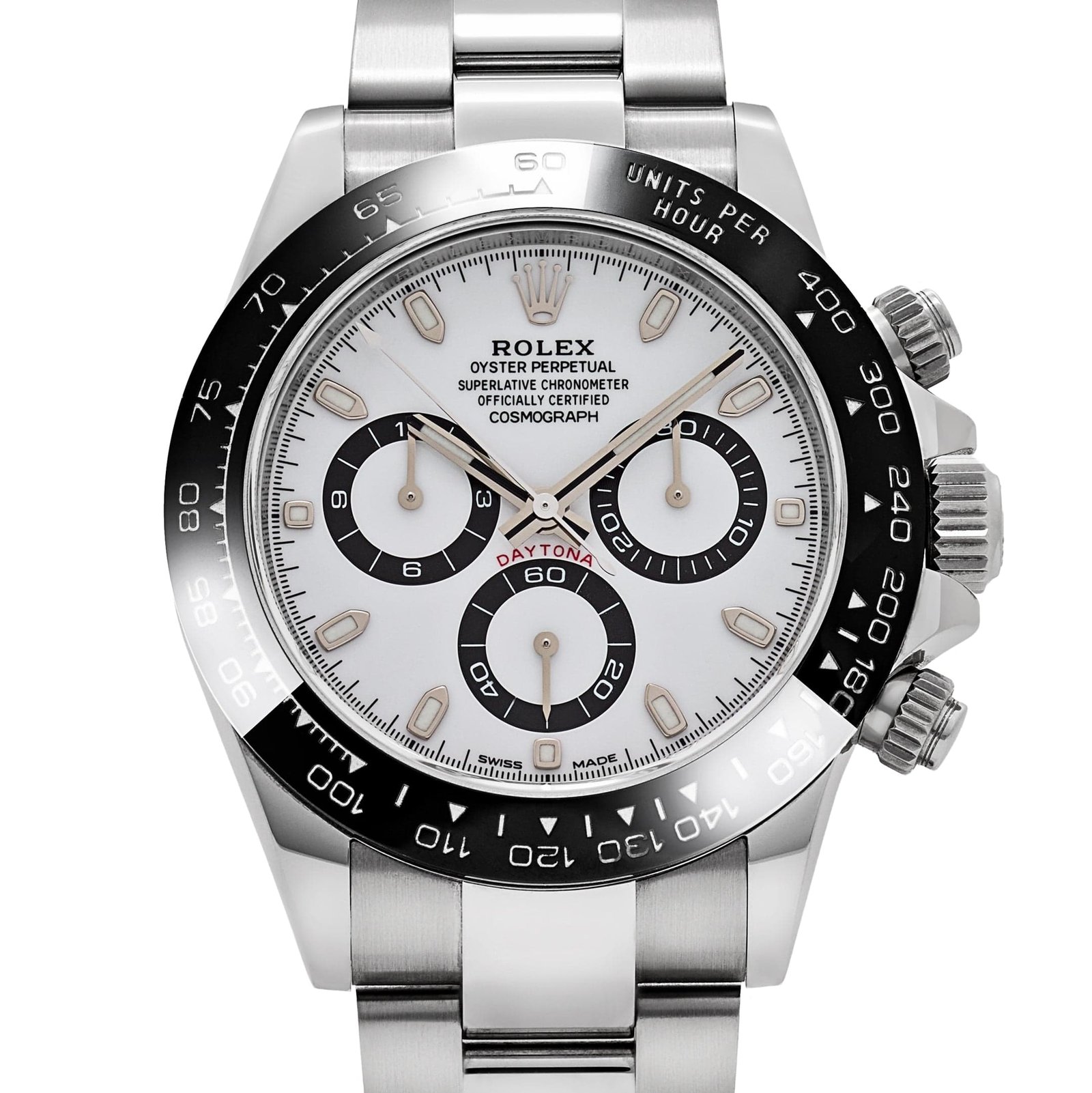 Rolex Daytona 116500LN Stainless Steel White Panda Dial - Image 4