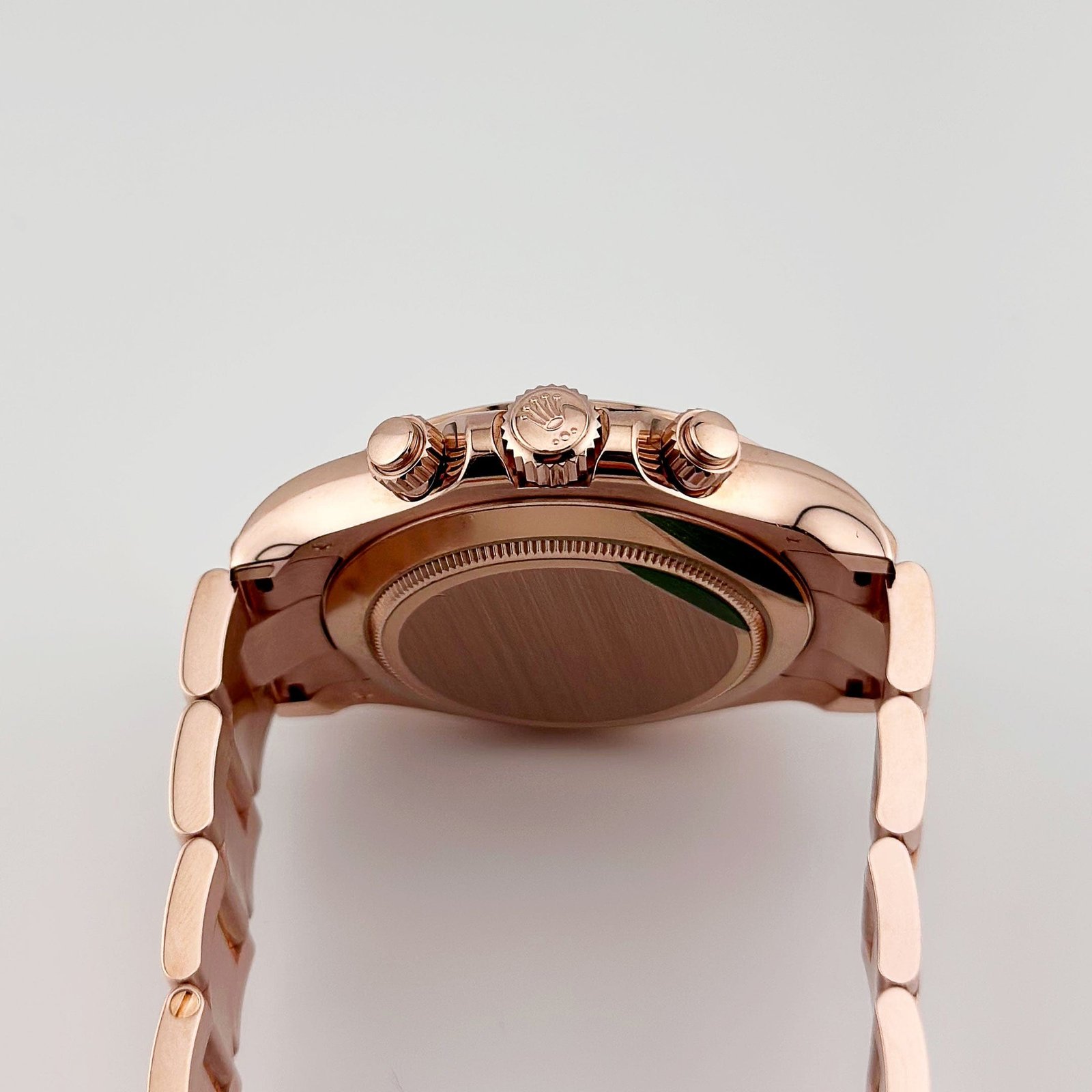 Rolex Daytona 116505 Rose Gold Sundust Diamond Baguette Dial - Image 6