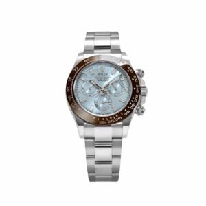 Rolex Daytona 116506 Platinum Ice Blue Baguette Diamond Dial (2021)
