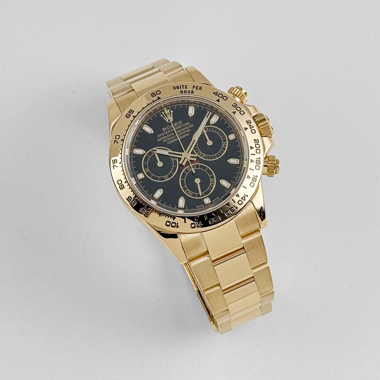 Rolex Daytona 116508 Yellow Gold Black Dial (2022) - Image 3