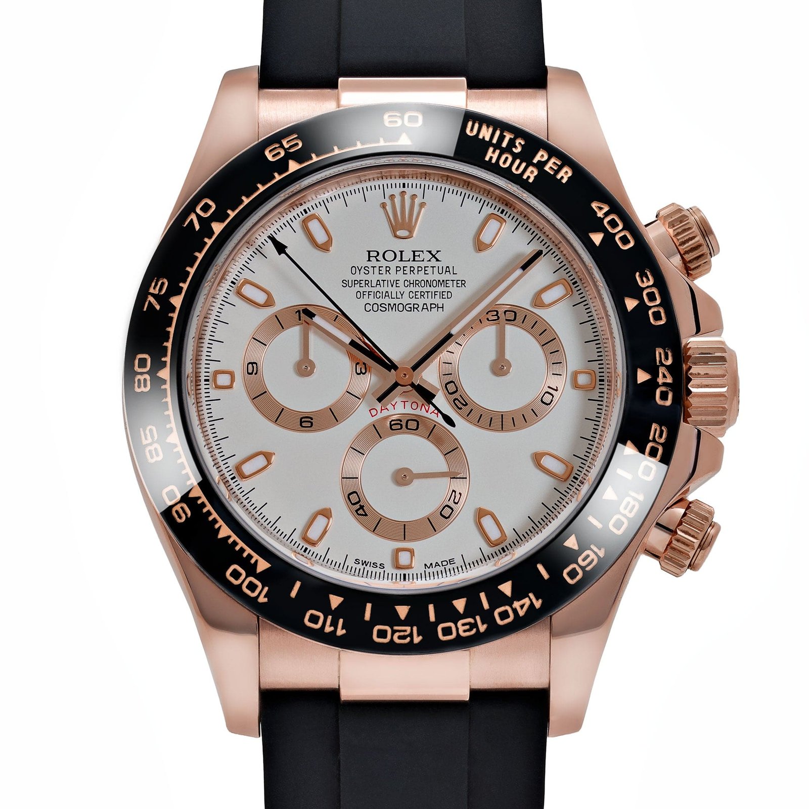 Rolex Daytona 116515LN Rose Gold Ivory Dial - Image 4