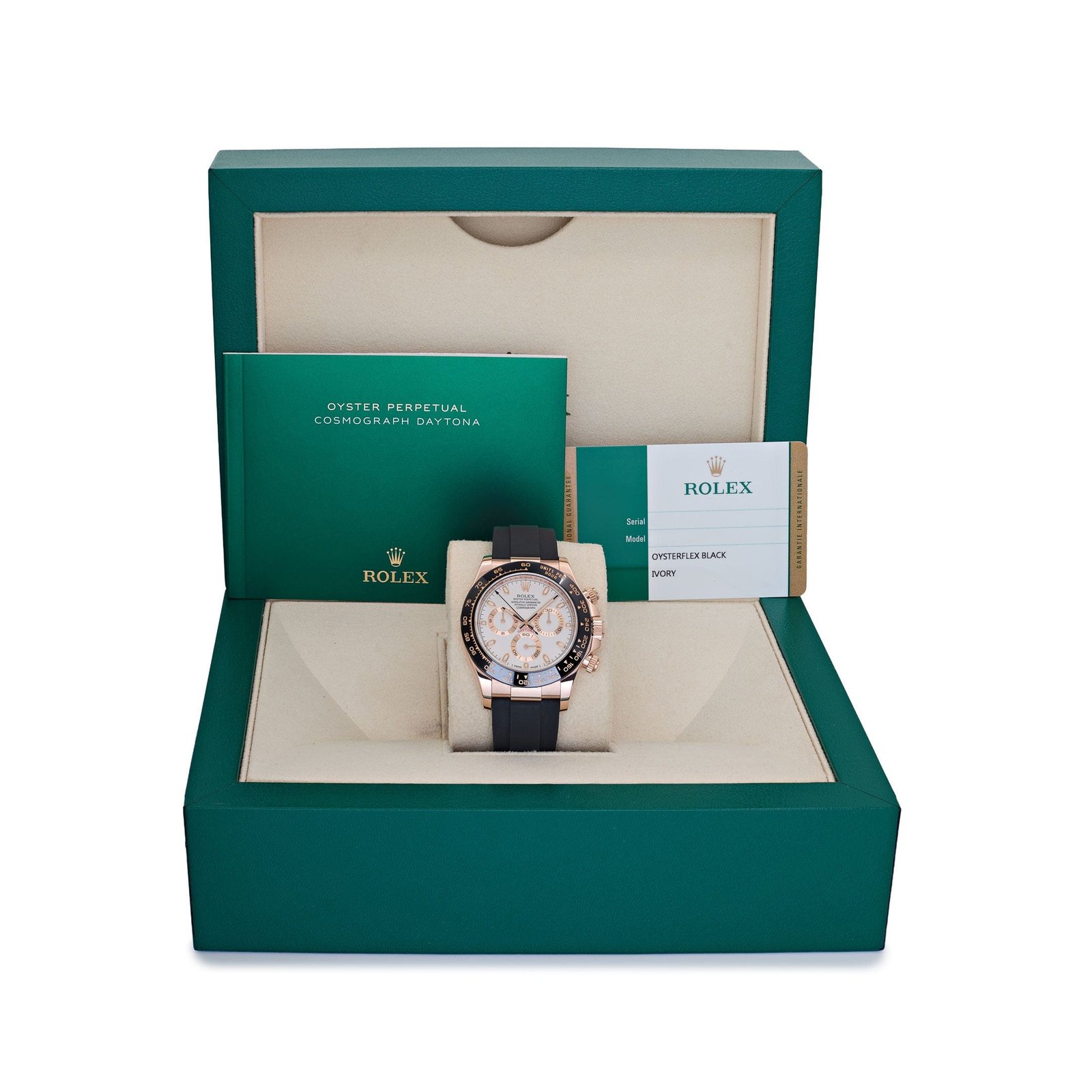 Rolex Daytona 116515LN Rose Gold Ivory Dial - Image 5