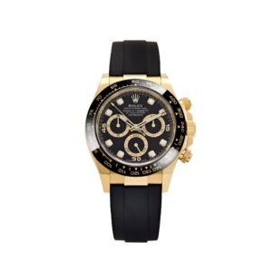 Rolex Daytona 116518LN Yellow Gold Black Diamond Dial