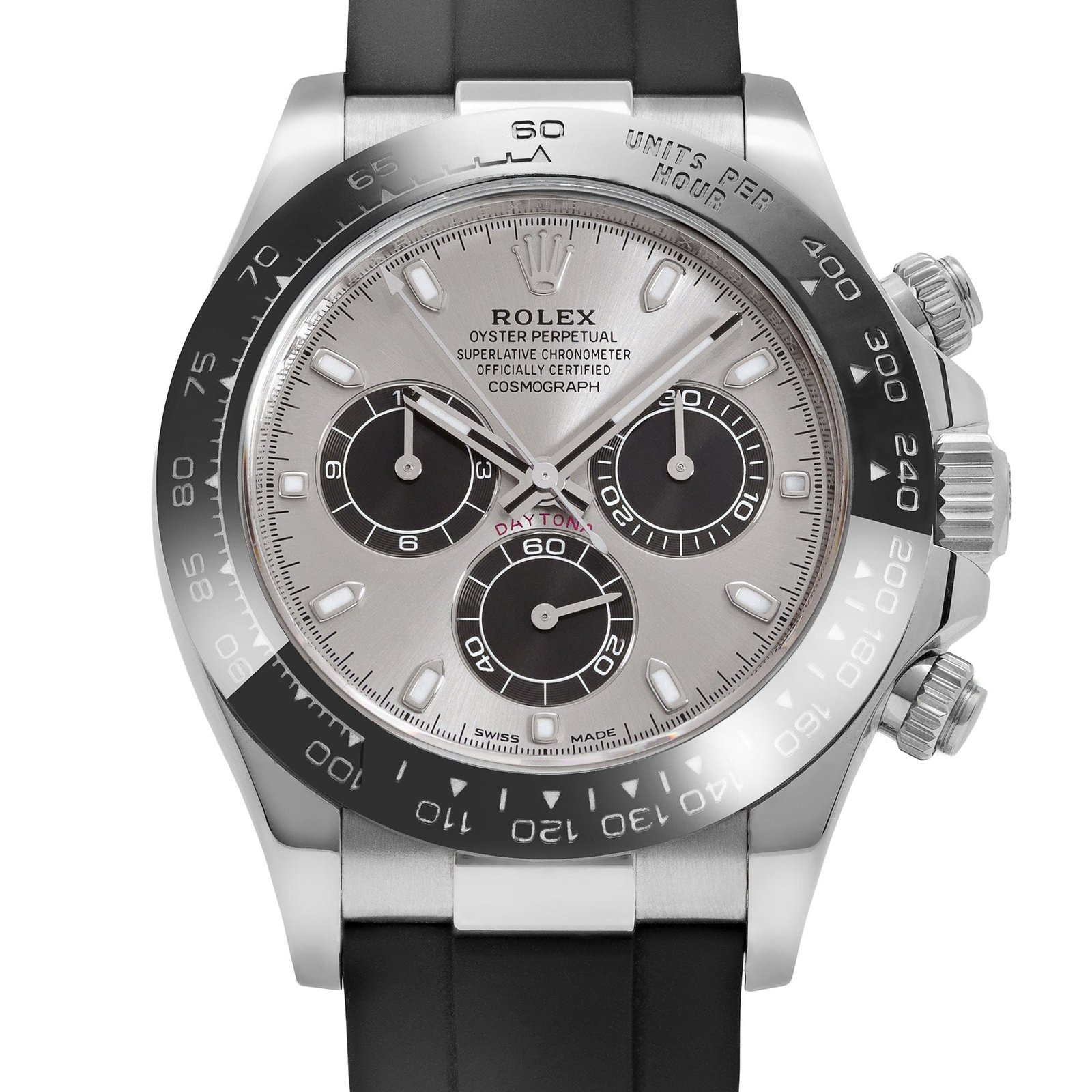 Rolex Daytona 116519LN 'Ghost' White Gold Steel and Bright Black Dial - Image 4