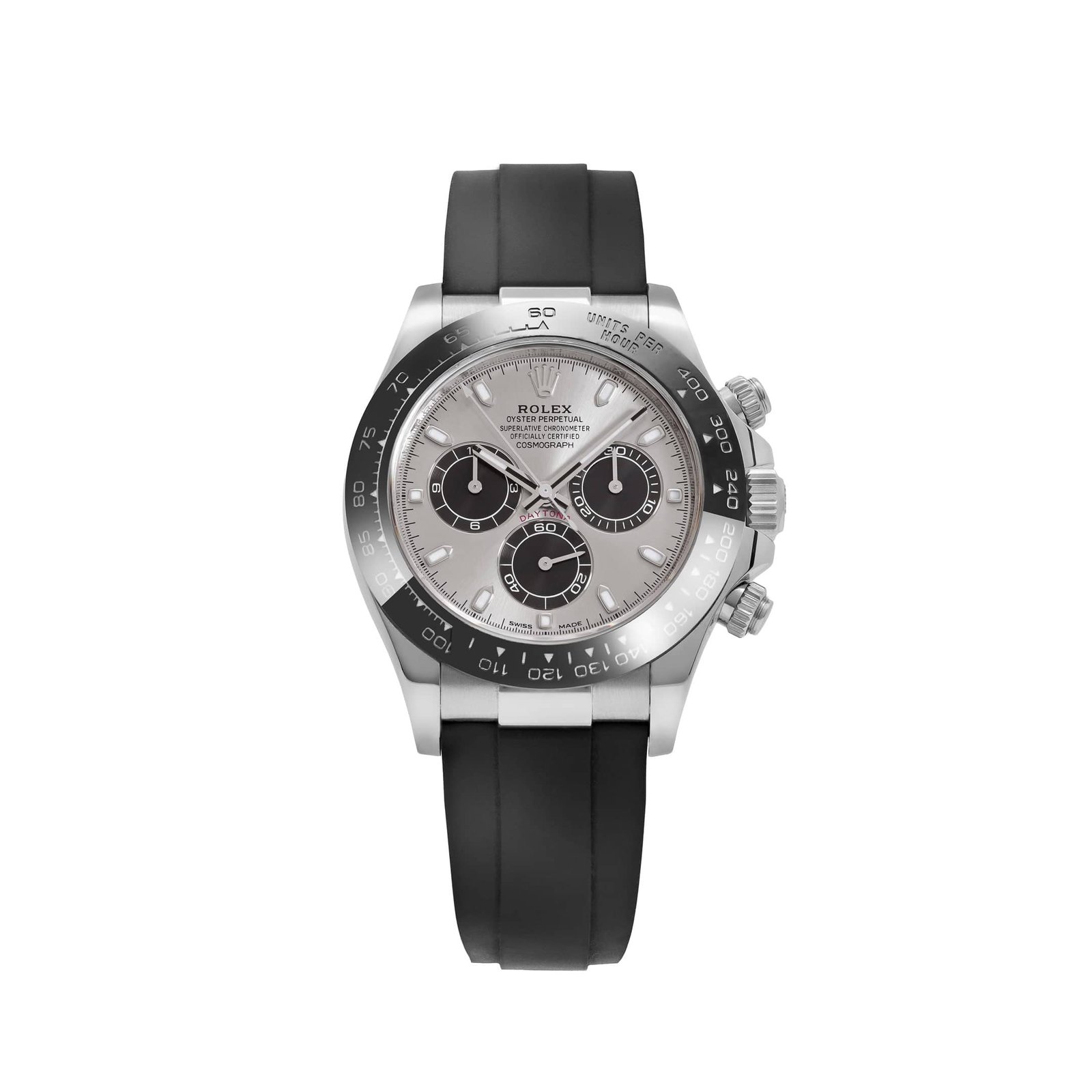 Rolex Daytona 116519LN 'Ghost' White Gold Steel and Bright Black Dial