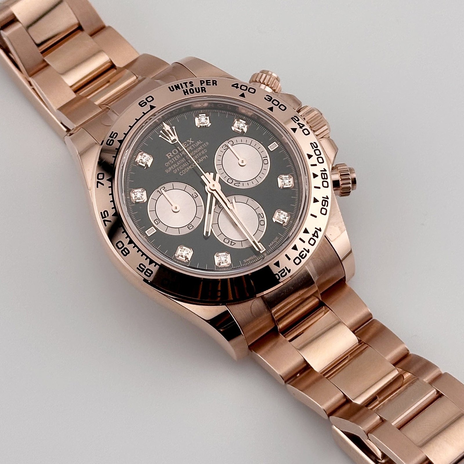 Rolex Daytona 126505 Rose Gold Black Diamond Dial (2025) - Image 3