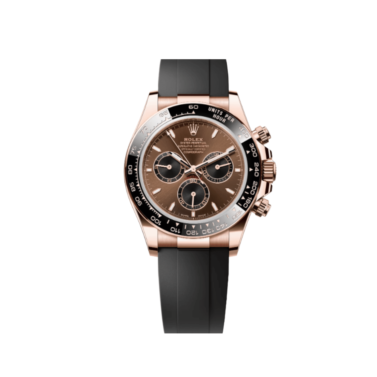 Rolex Daytona 126515LN Rose Gold Bright Chocolate Dial Oysterflex (2025)