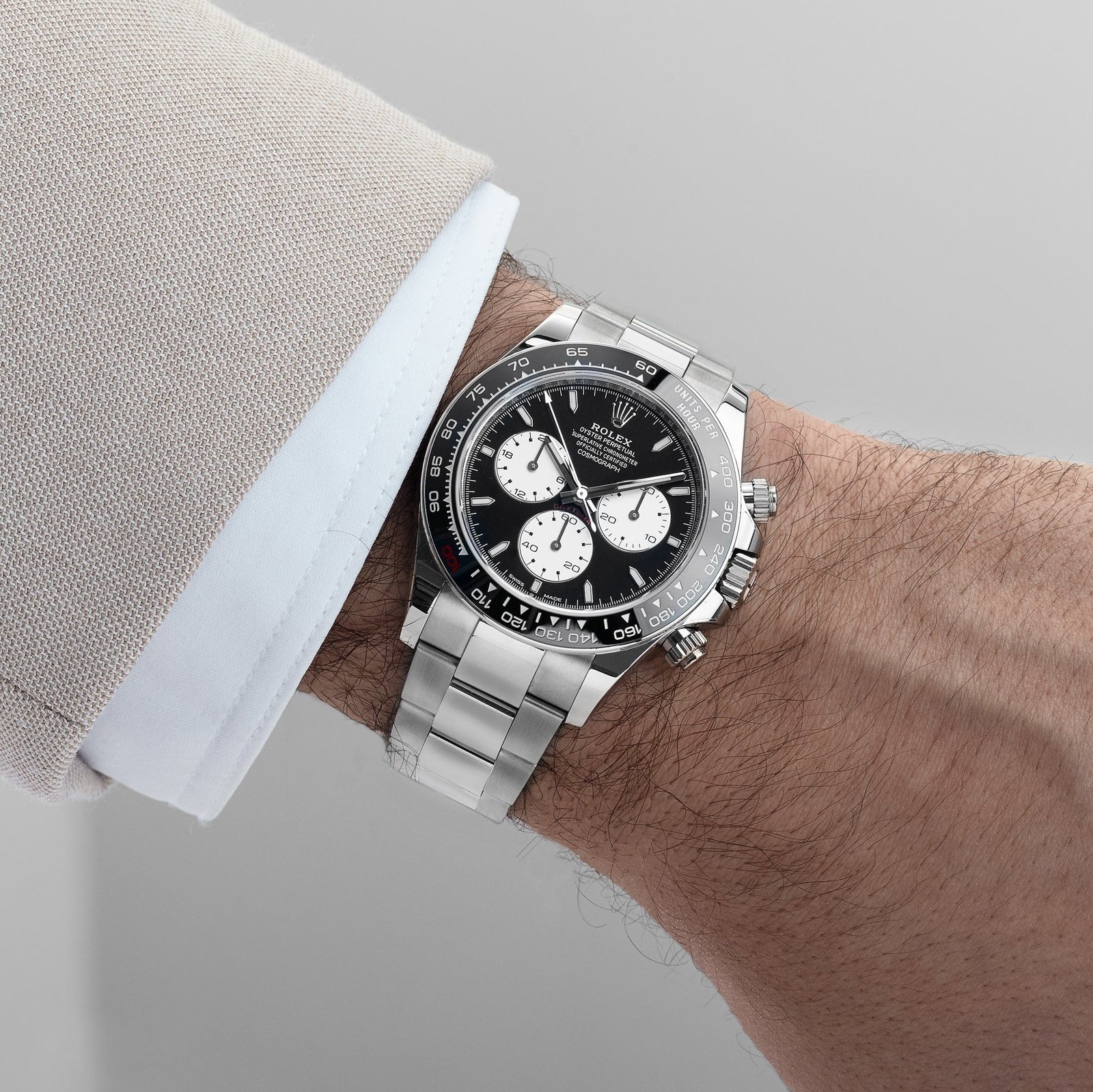 Rolex Daytona 126529LN 'Le Mans' White Gold Black Dial - Image 2