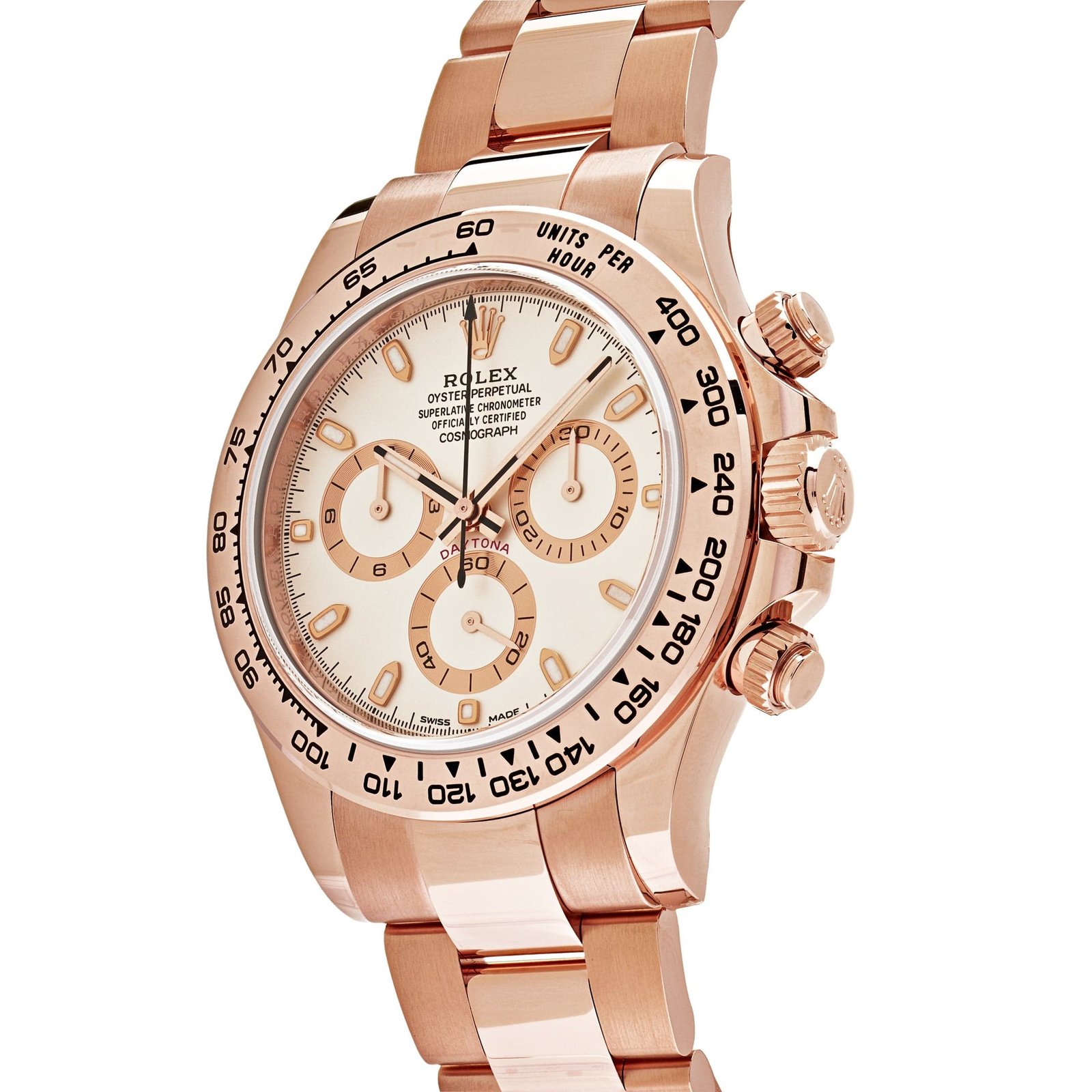 Rolex Daytona 116505 Rose Gold Ivory White Dial - Image 2