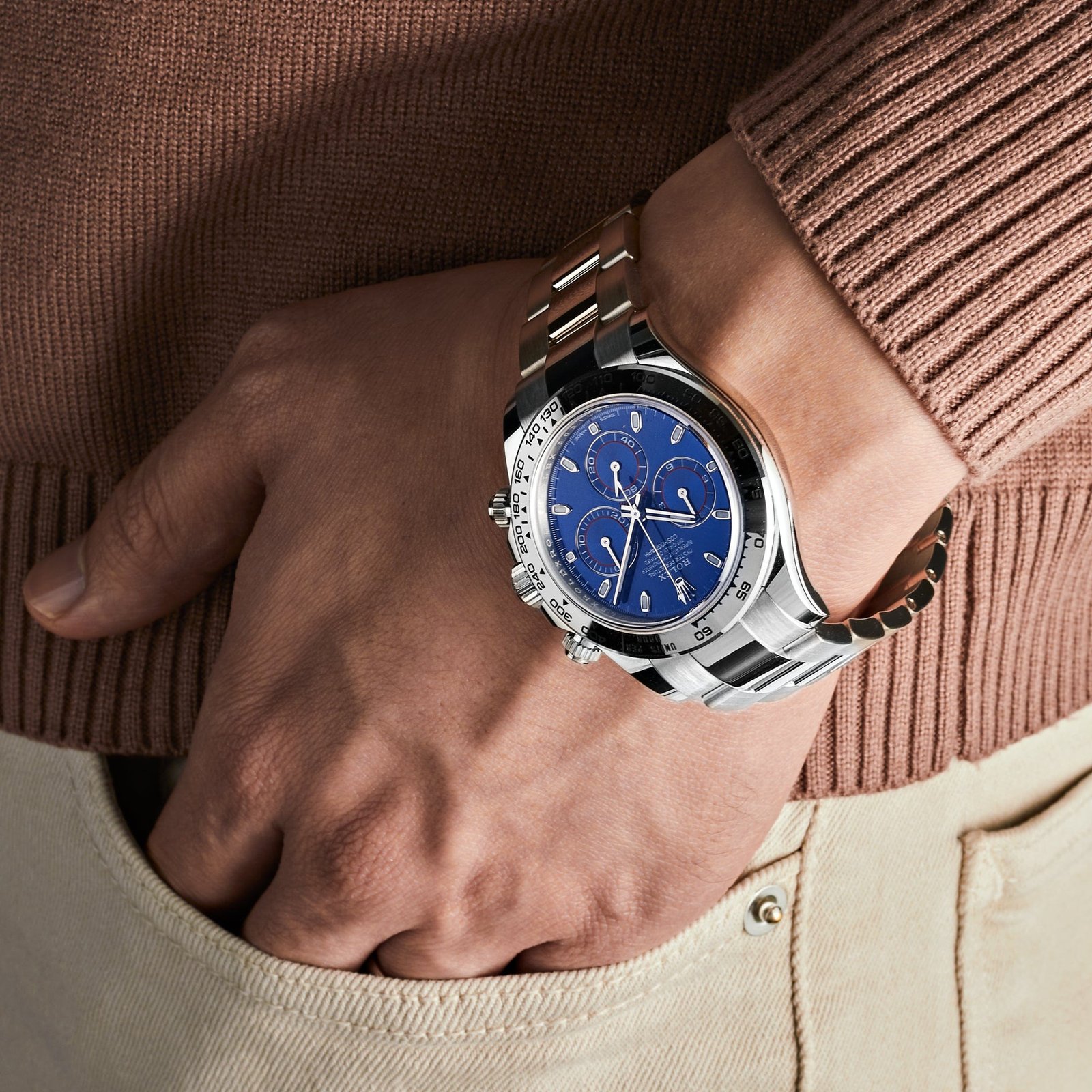 Rolex Daytona 116509 White Gold Blue Dial - Image 2