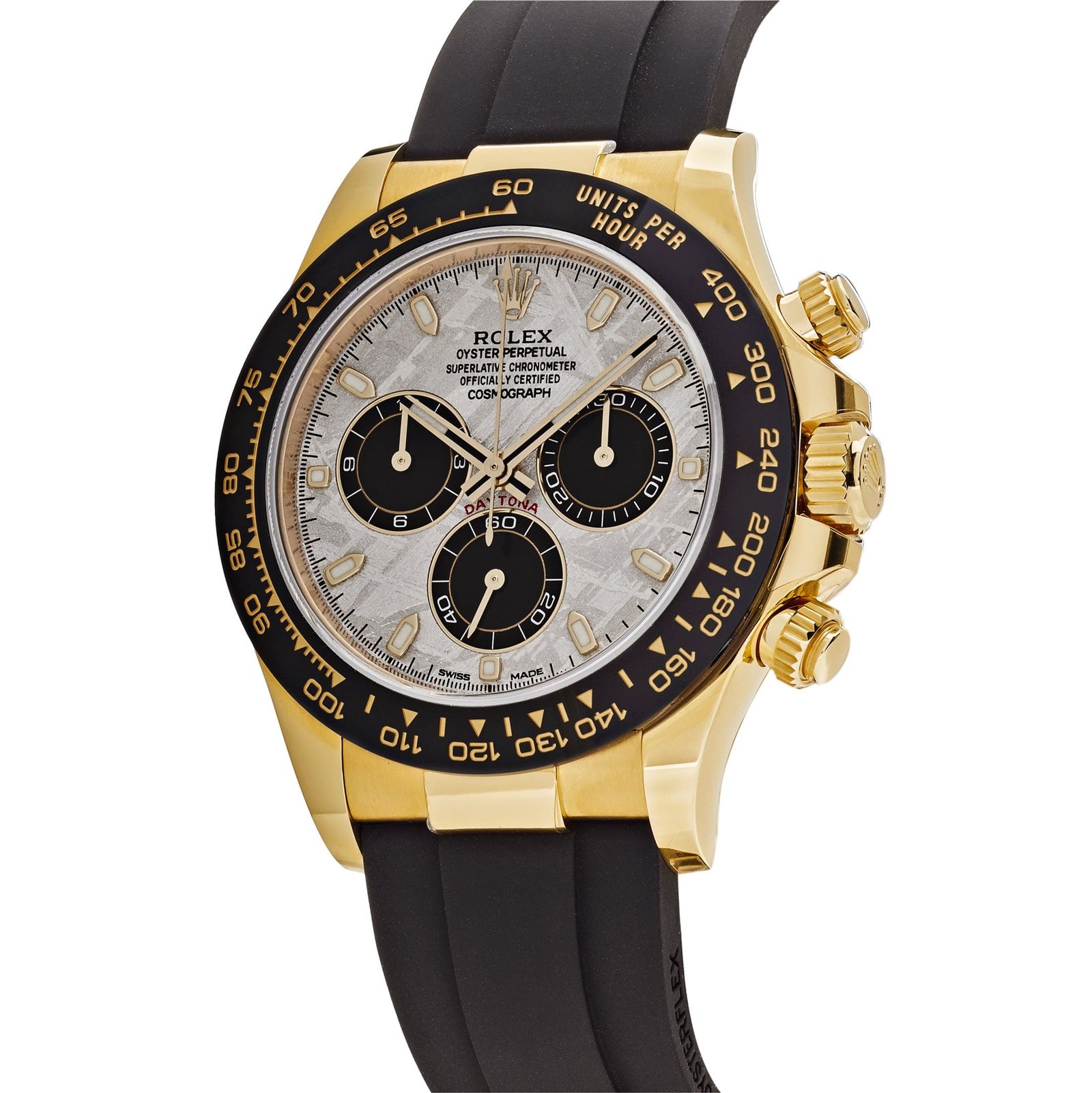Rolex Daytona 116518LN Yellow Gold Meteorite Dial - Image 2