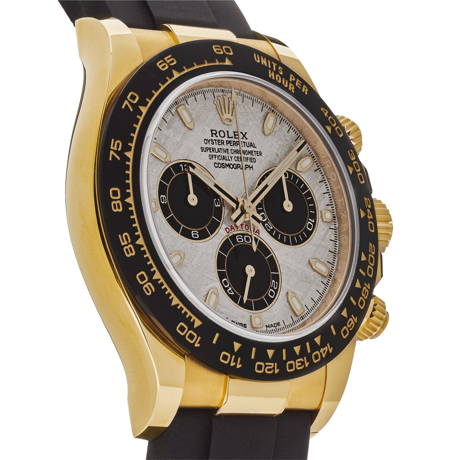 Rolex Daytona 116518LN Yellow Gold Meteorite Dial - Image 3