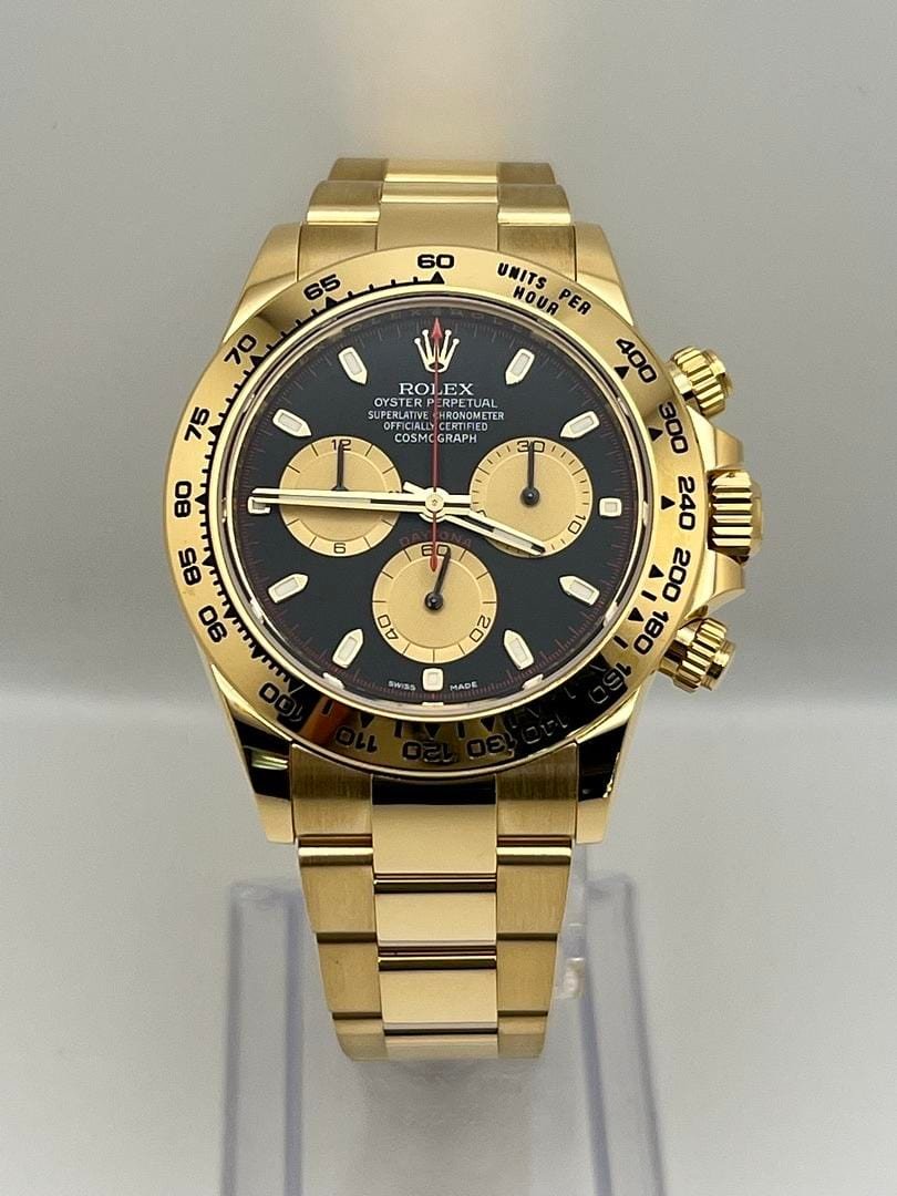 Rolex Daytona 116508 'Paul Newman' Yellow Gold Black Dial - Image 2
