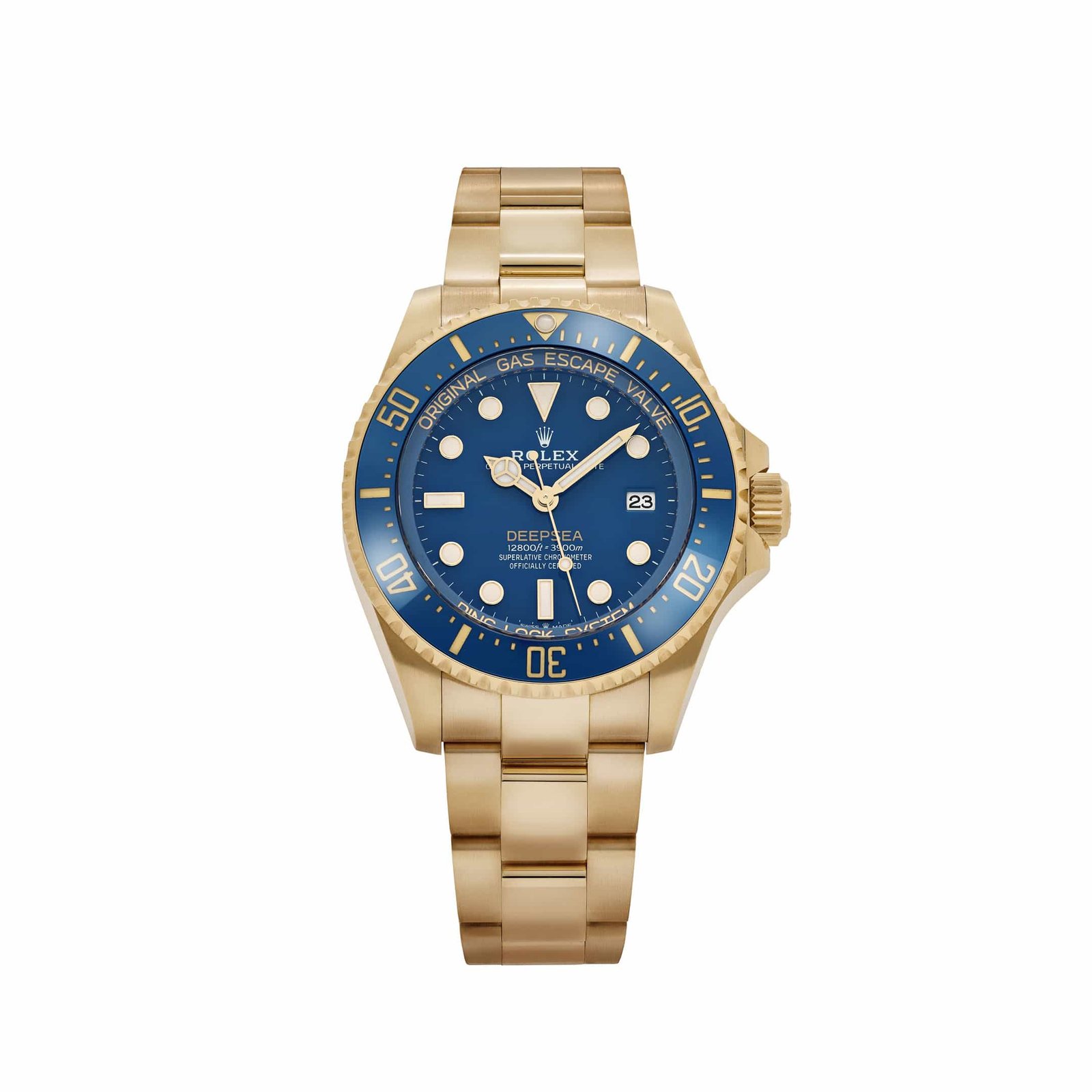 Rolex Deepsea 136668LB Yellow Gold Blue Dial Oyster (2026)