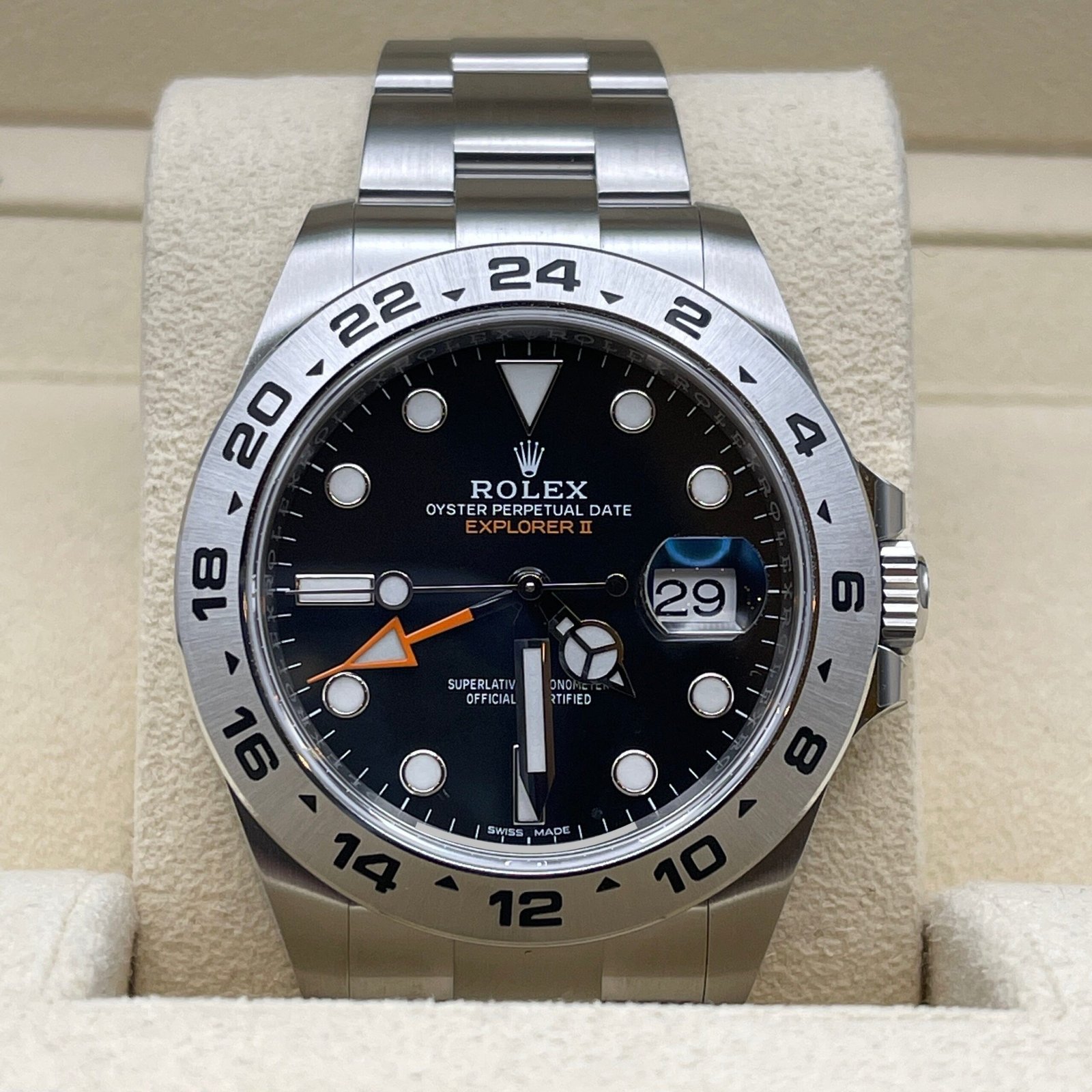 Rolex Explorer II 216570 Stainless Steel Black Dial (2021) - Image 2