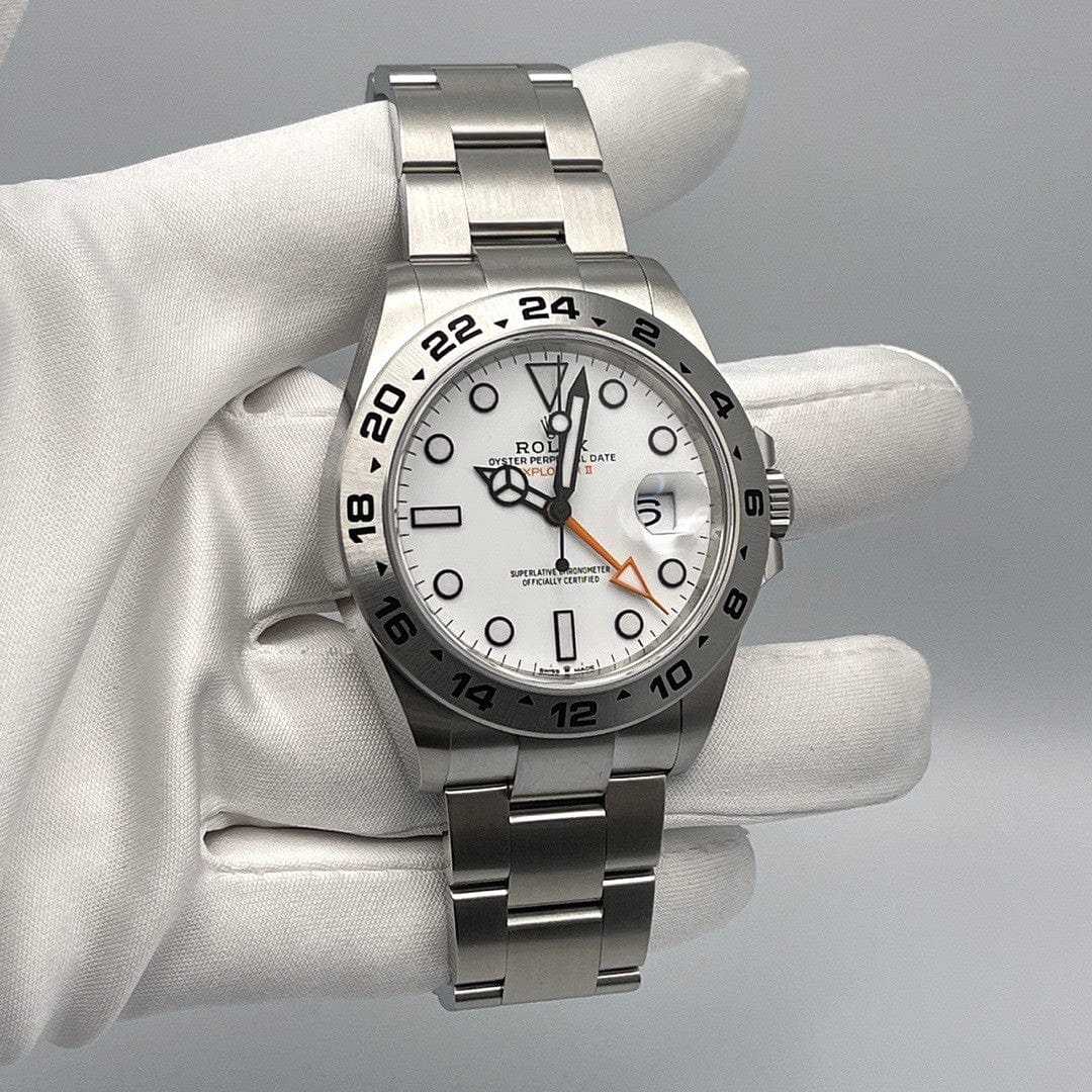 Rolex Explorer II 216570 Stainless Steel White Dial - Image 2