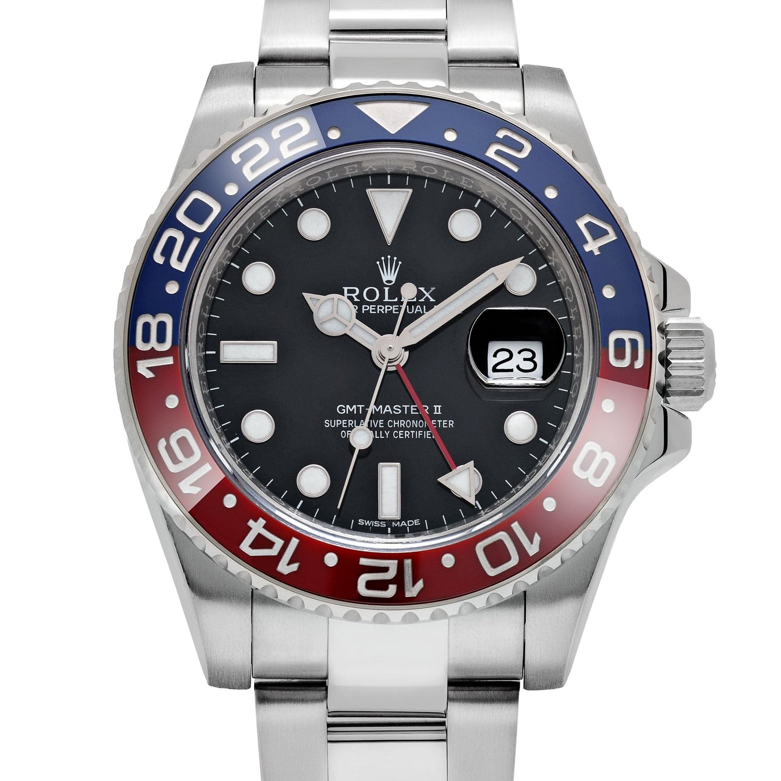 Rolex GMT-Master II 116719BLRO 'Pepsi' White Gold Black Dial (2015) - Image 4