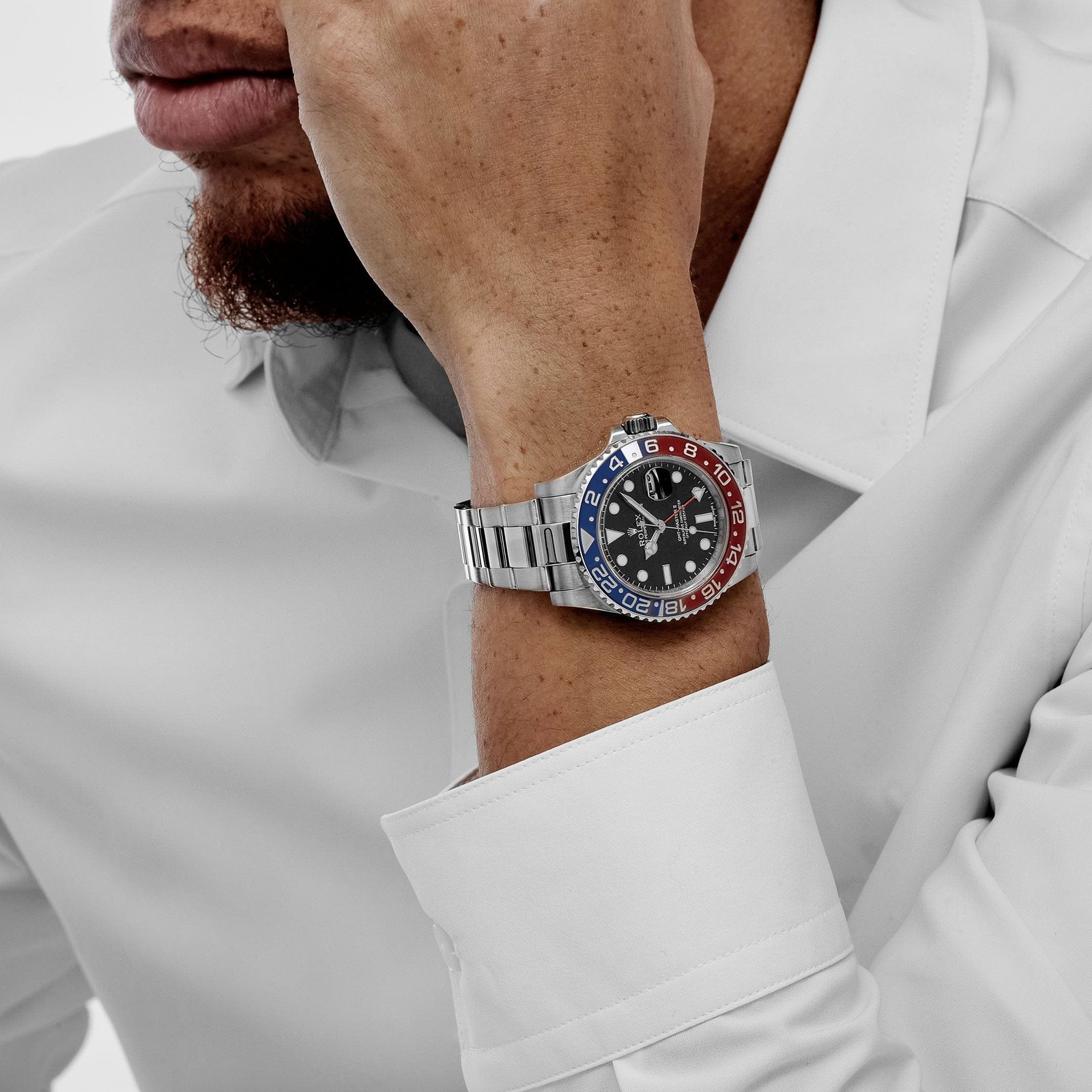 Rolex GMT-Master II 116719BLRO 'Pepsi' White Gold Black Dial (2015) - Image 3