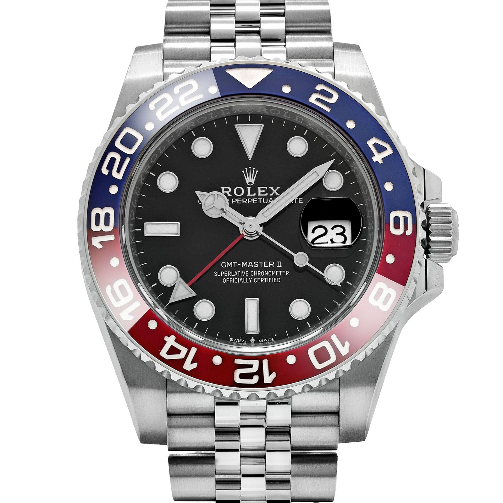 Rolex GMT-Master II 126710BLRO 'Pepsi' Stainless Steel Black Dial Jubilee (2019) - Image 4