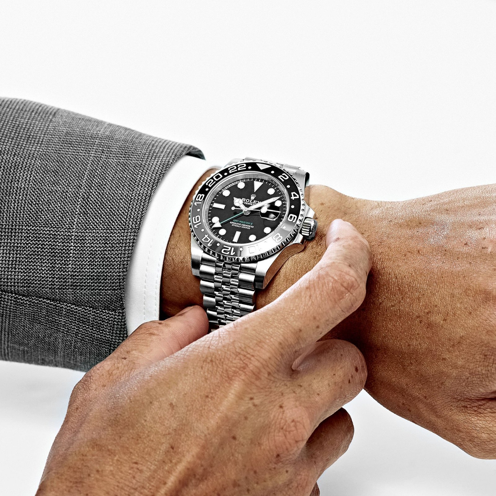 Rolex GMT-Master II 126710GRNR 'Bruce Wayne' Stainless Steel Black Dial Jubilee (2026) - Image 2