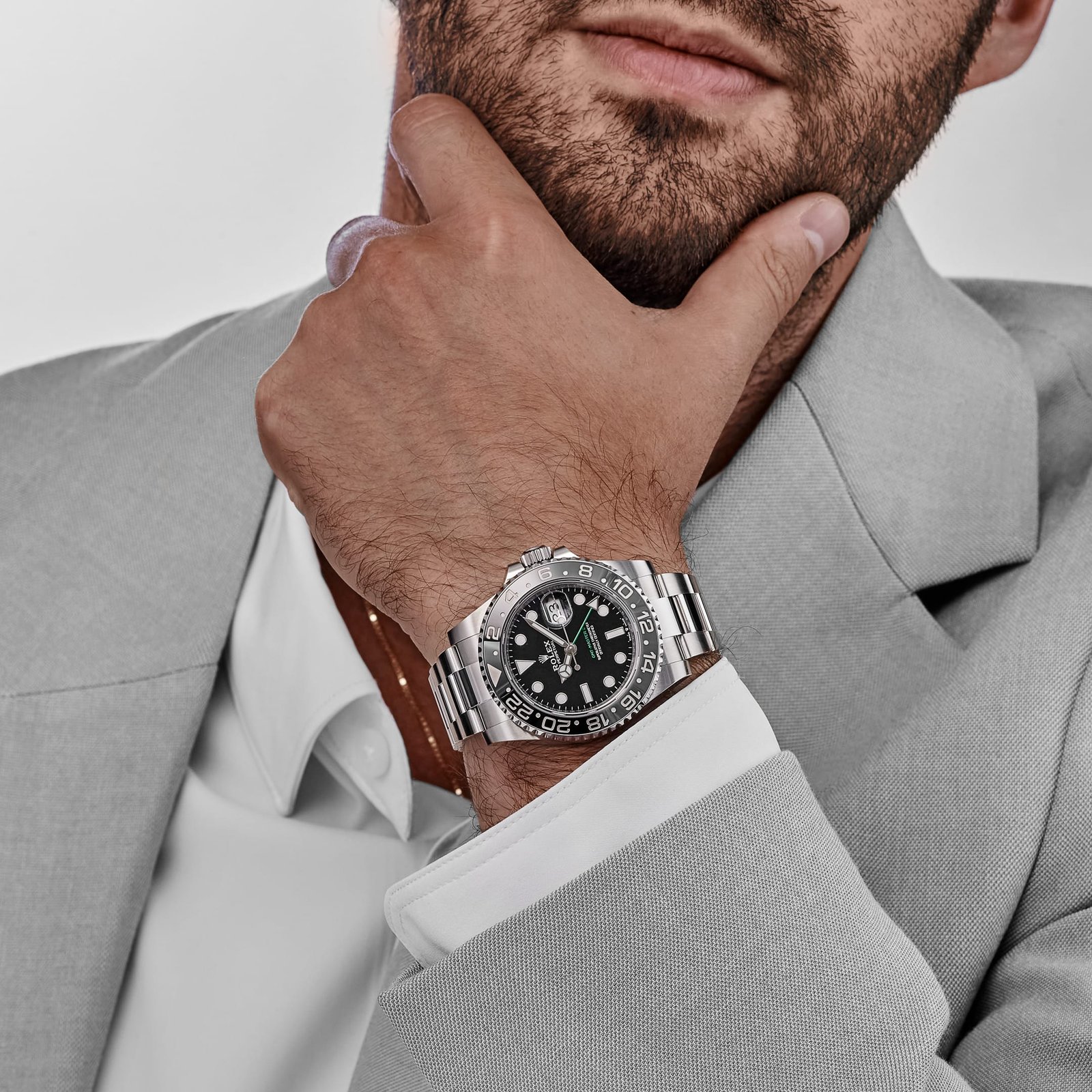 Rolex GMT-Master II 126710GRNR 'Bruce Wayne' Stainless Steel Black Dial Oyster - Image 3
