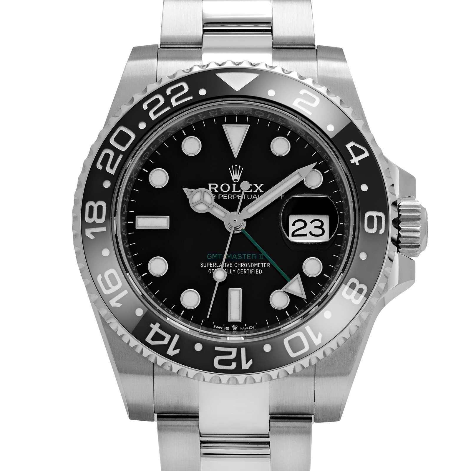 Rolex GMT-Master II 126710GRNR 'Bruce Wayne' Stainless Steel Black Dial Oyster - Image 4