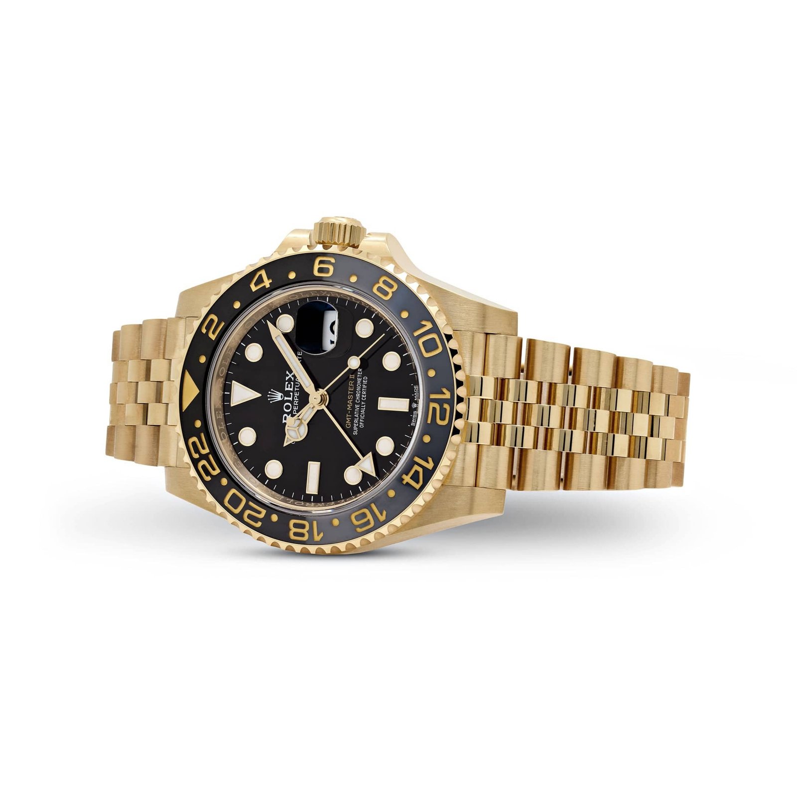 Rolex GMT-Master II 126718GRNR Yellow Gold Black Dial Jubilee (2026) - Image 5