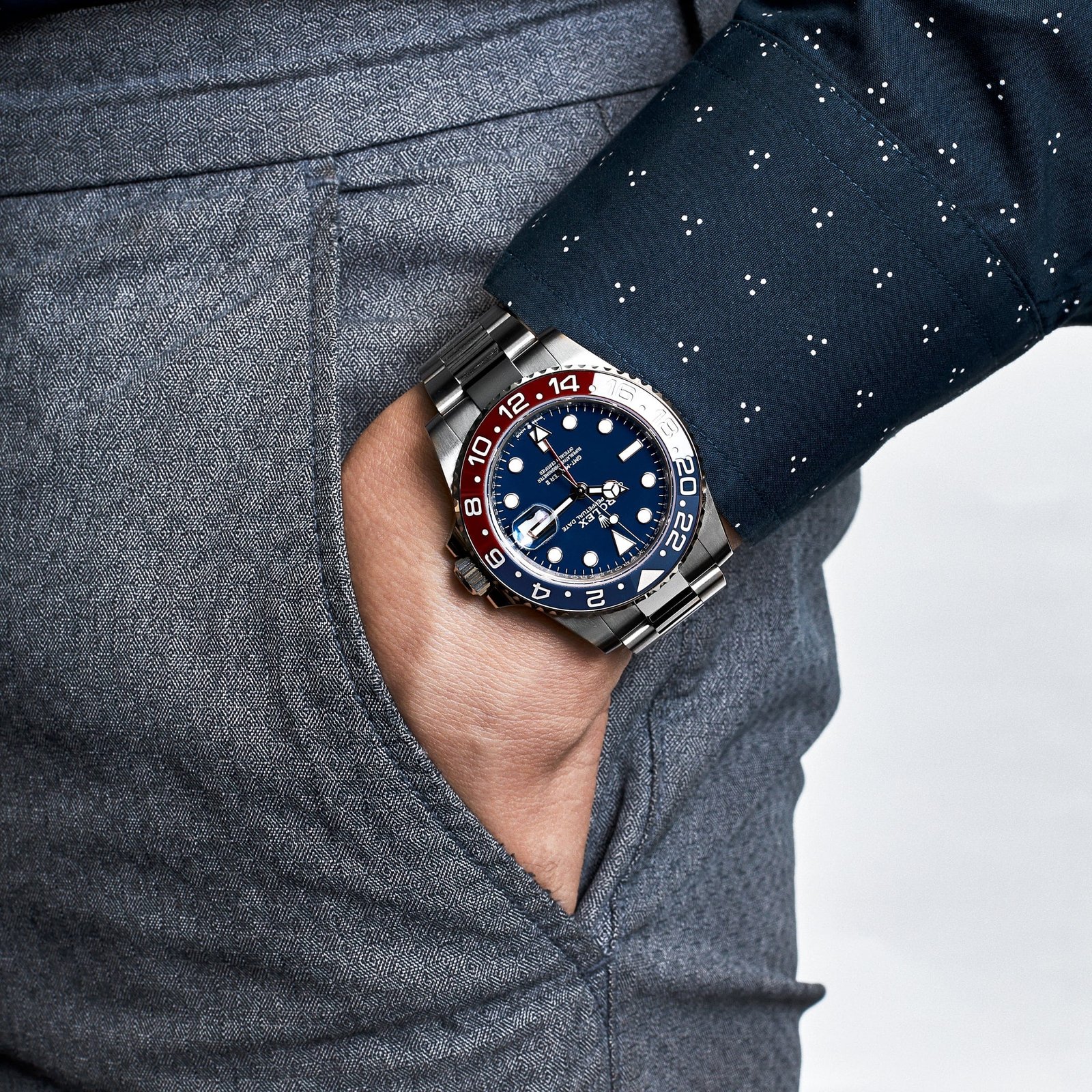 Rolex GMT-Master II 126719BLRO 'Pepsi' White Gold Blue Dial - Image 2