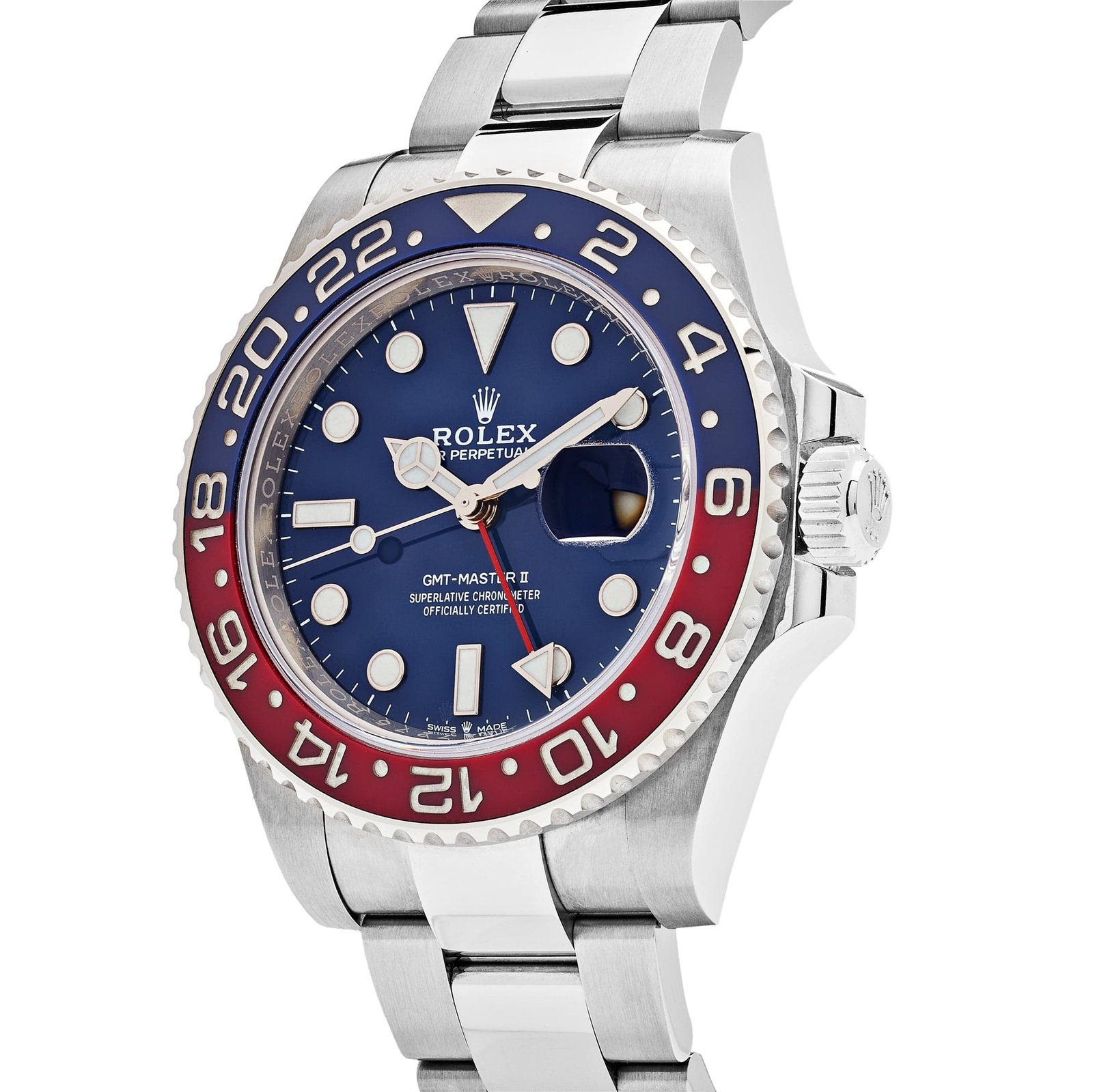 Rolex GMT-Master II 126719BLRO 'Pepsi' White Gold Blue Dial - Image 3