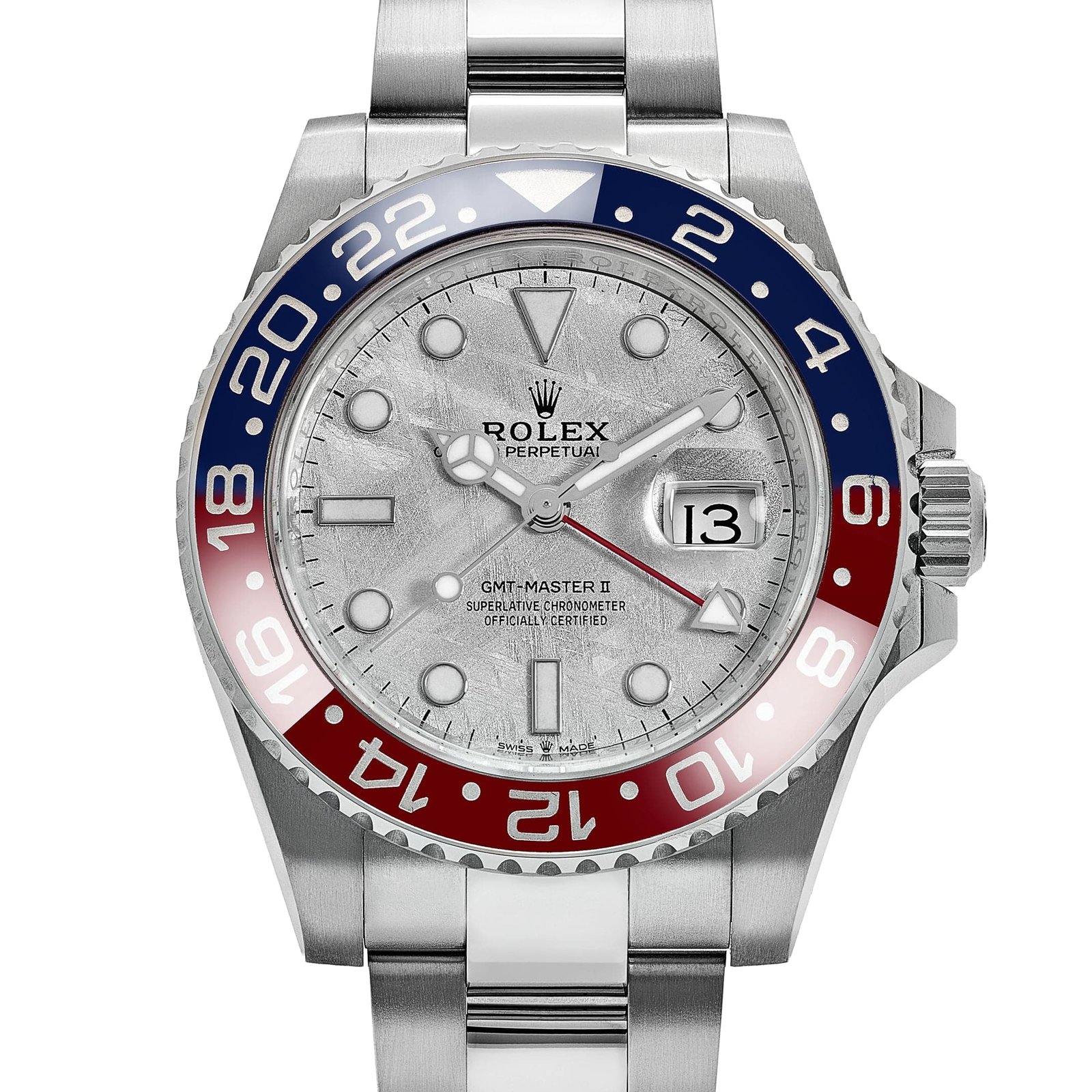 Rolex GMT-Master II 126719BLRO 'Pepsi' White Gold Meteorite Dial - Image 4