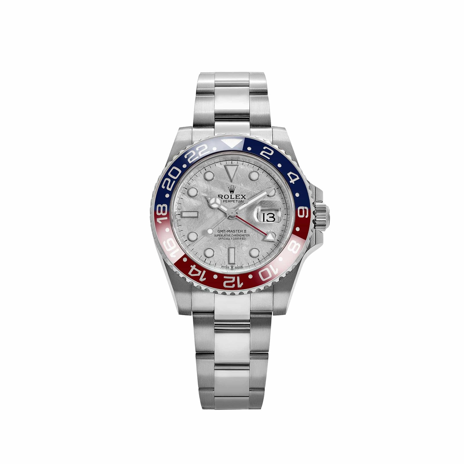 Rolex GMT-Master II 126719BLRO 'Pepsi' White Gold Meteorite Dial