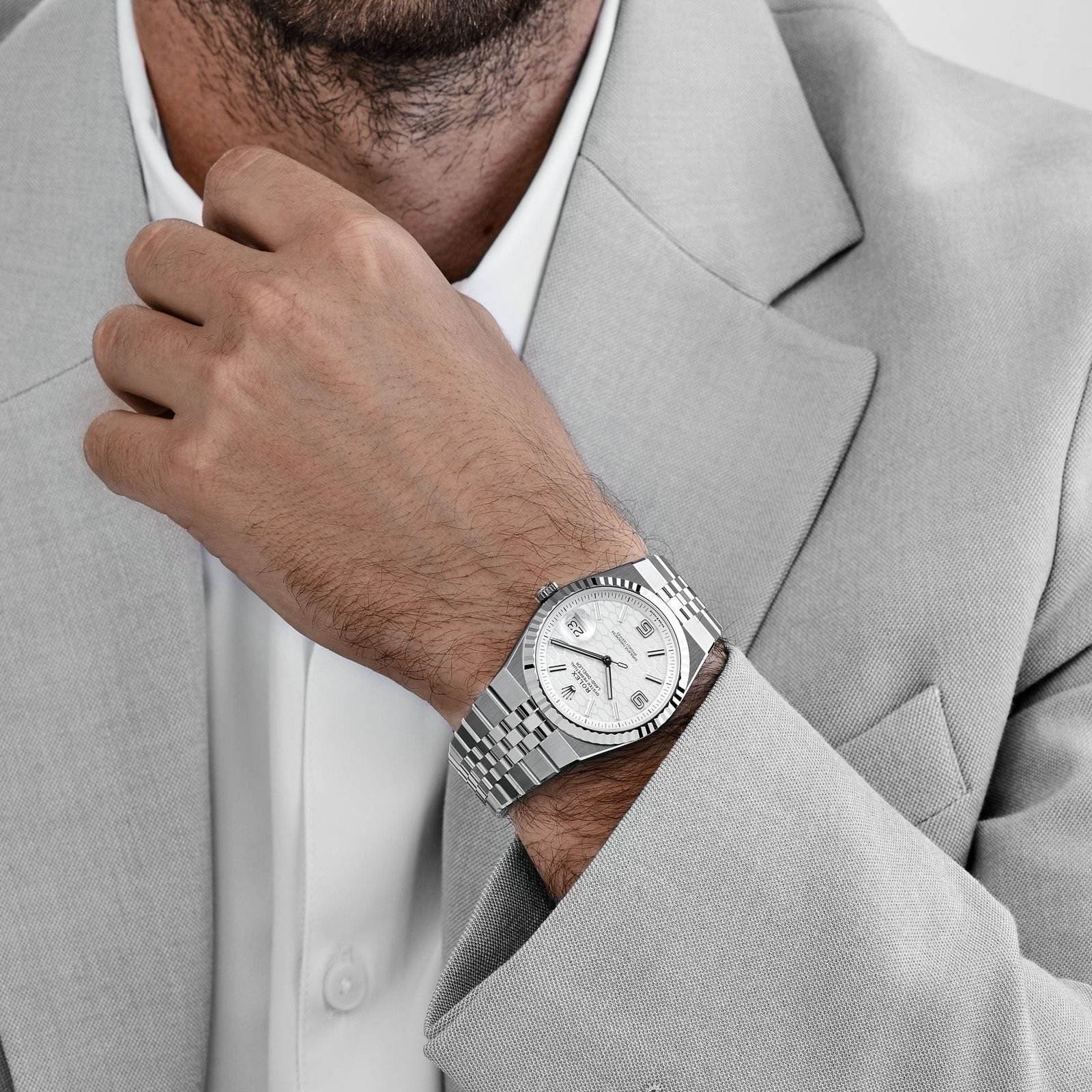 Rolex Land-Dweller 127334 Stainless Steel White Dial (2026) - Image 3