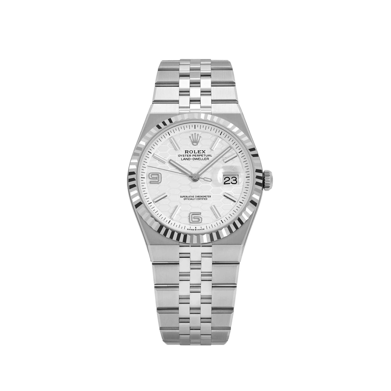 Rolex Land-Dweller 127334 Stainless Steel White Dial (2026)