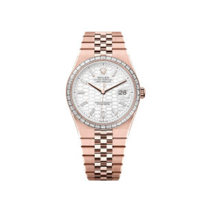 Rolex Land-Dweller 127385TBR Rose Gold White Dial Diamond Bezel (2025)