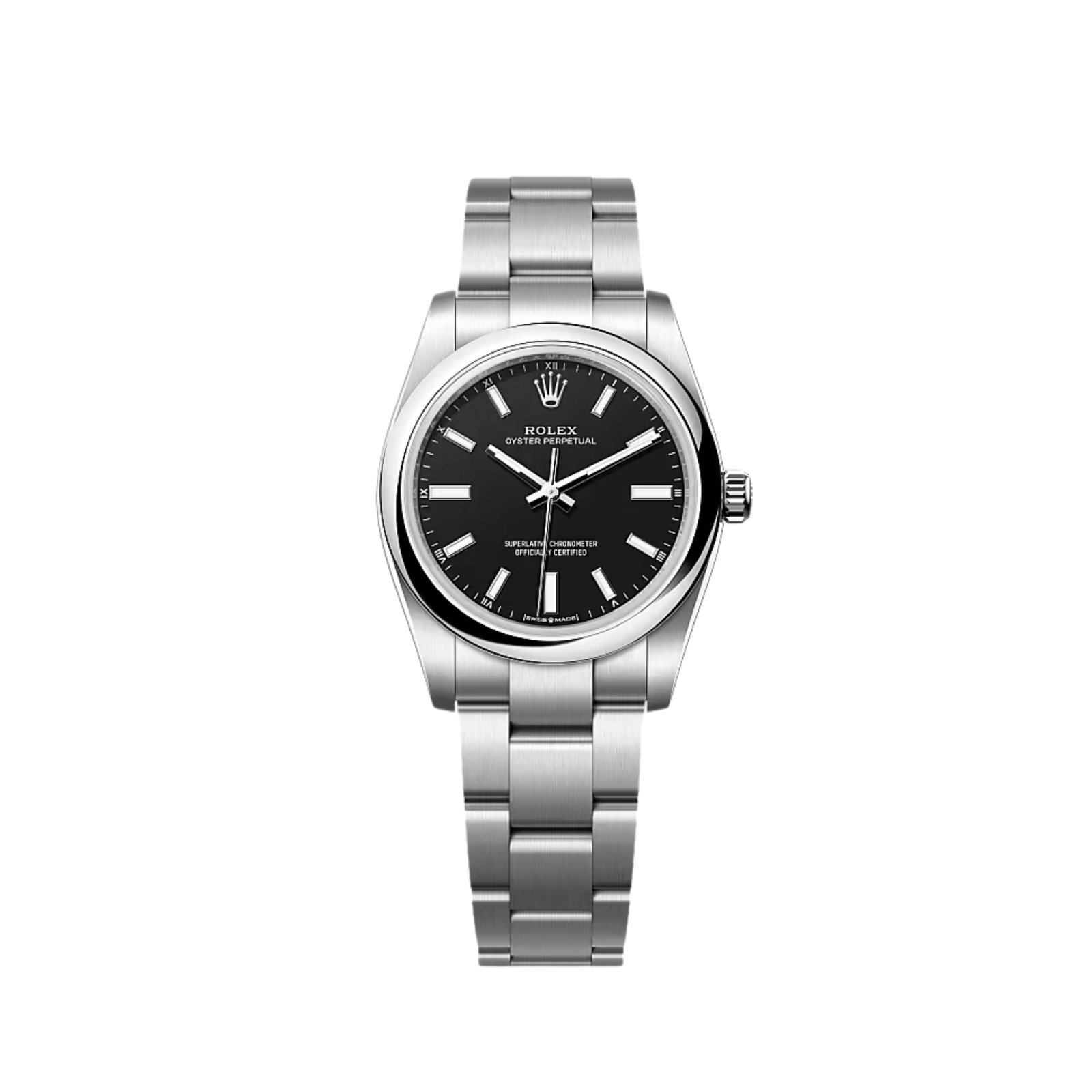 Rolex Oyster Perpetual 34 124200 Stainless Steel Black Dial (2025)