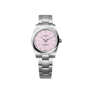 Rolex Oyster Perpetual 34 124200 Stainless Steel Pink Dial (2025)