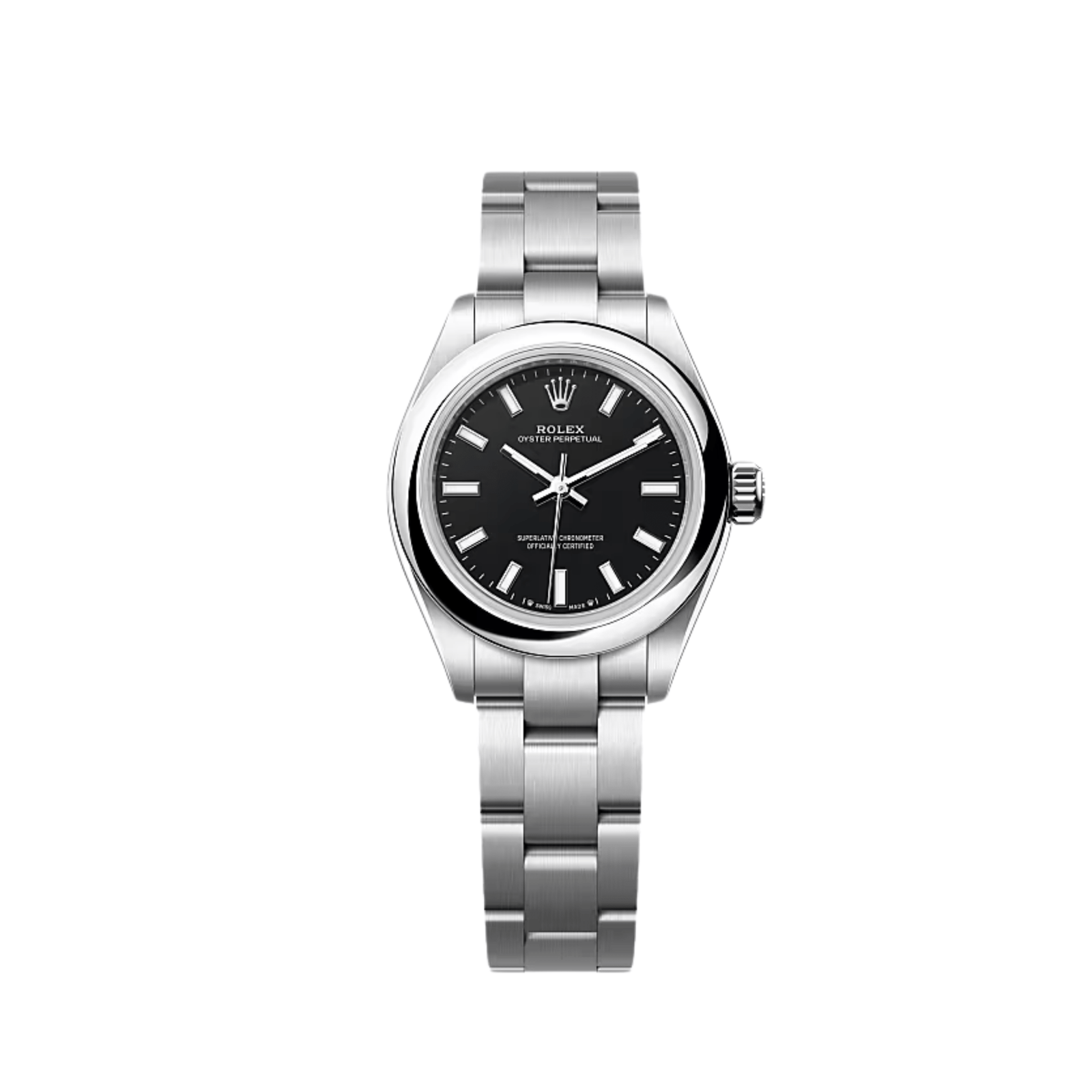 Rolex Oyster Perpetual 28 276200 'Ladies' Stainless Steel Black Dial (2025)