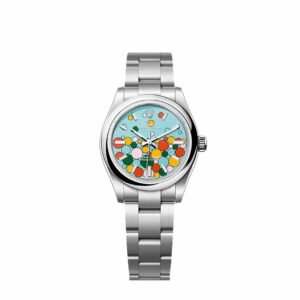 Rolex Oyster Perpetual 31 277200 'Ladies' Stainless Steel 'Celebration Motif' Dial