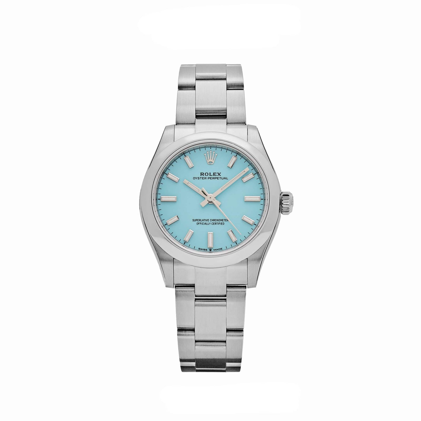 Rolex Oyster Perpetual 31 277200 'Ladies' Stainless Steel Turquoise Blue Dial Oyster (2026)
