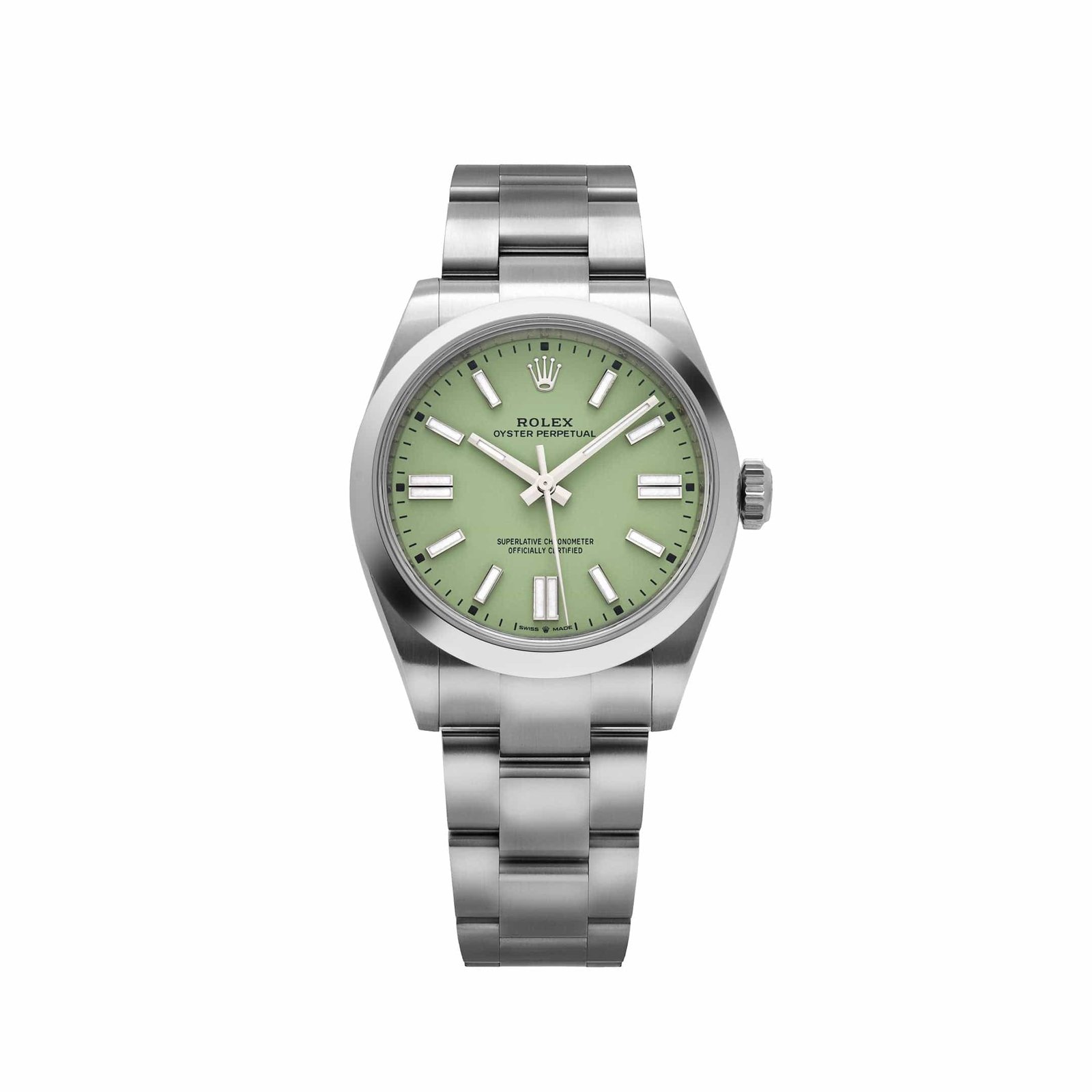 Rolex Oyster Perpetual 36 126000 Stainless Steel Pistachio Dial (2025)