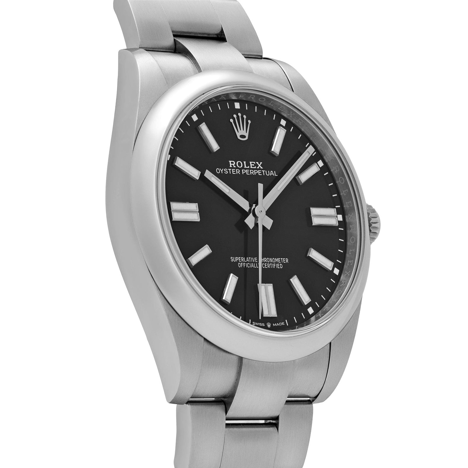 Rolex Oyster Perpetual 41 124300 Stainless Steel Black Dial - Image 5