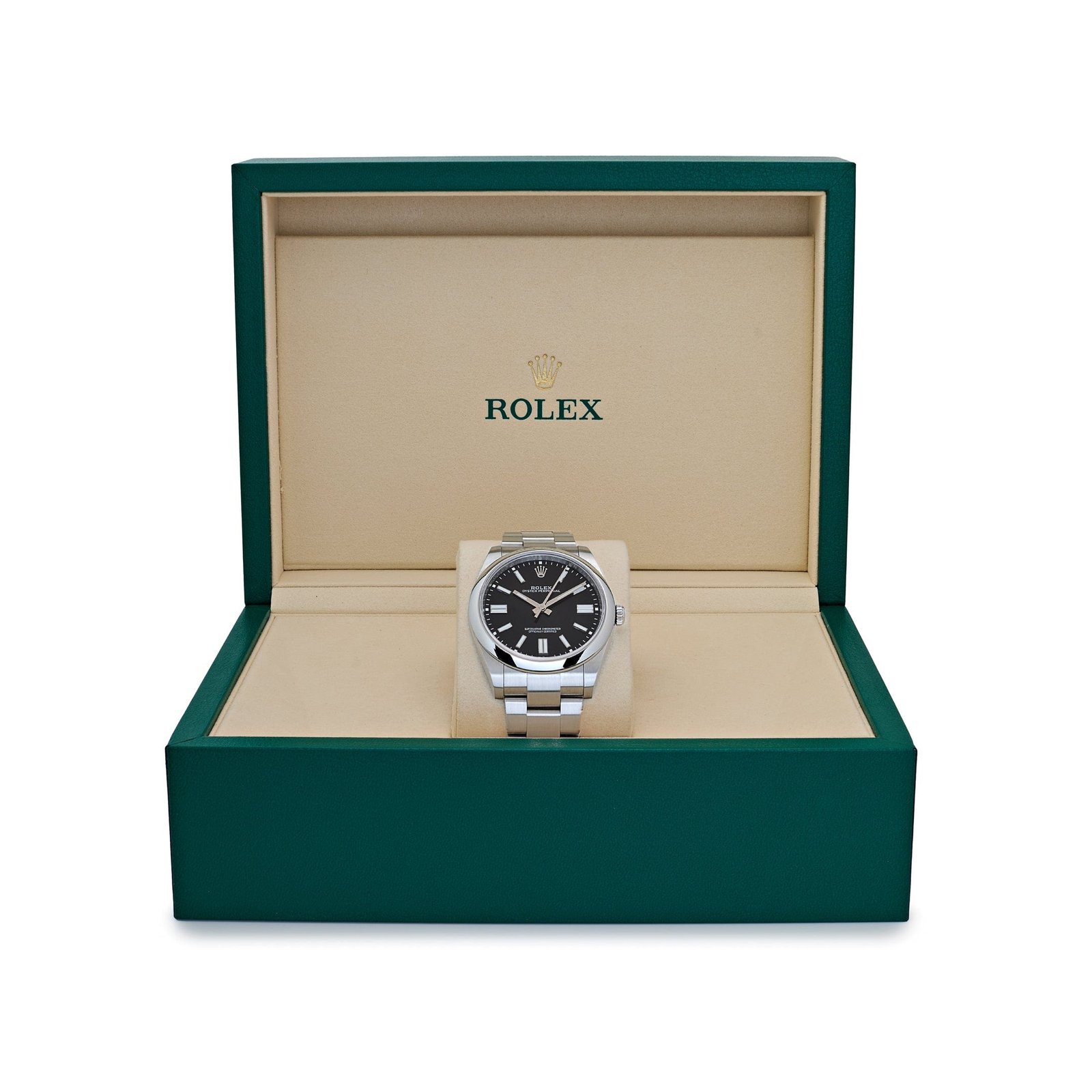 Rolex Oyster Perpetual 41 124300 Stainless Steel Black Dial - Image 7